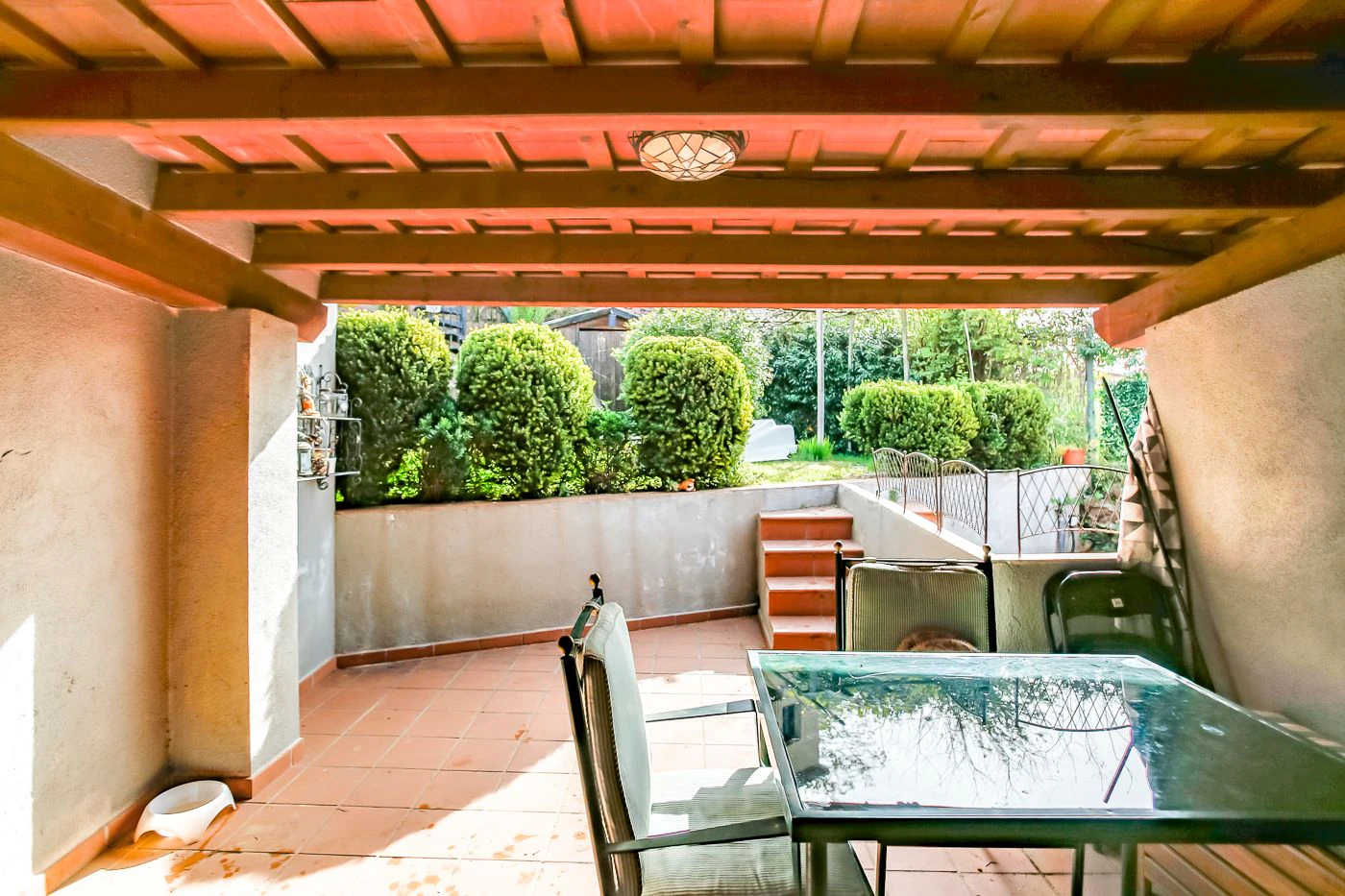 Unique opportunity with two independent homes and a small pool.