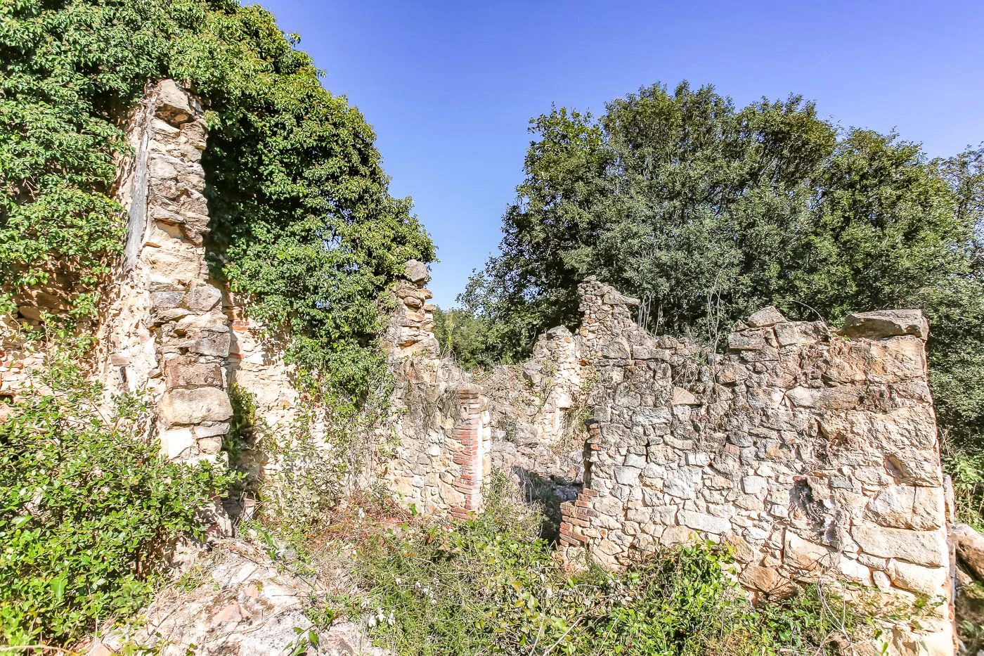 2172 - Masía en ruinas con posibilidad de edificar 250 m2 de vivienda
