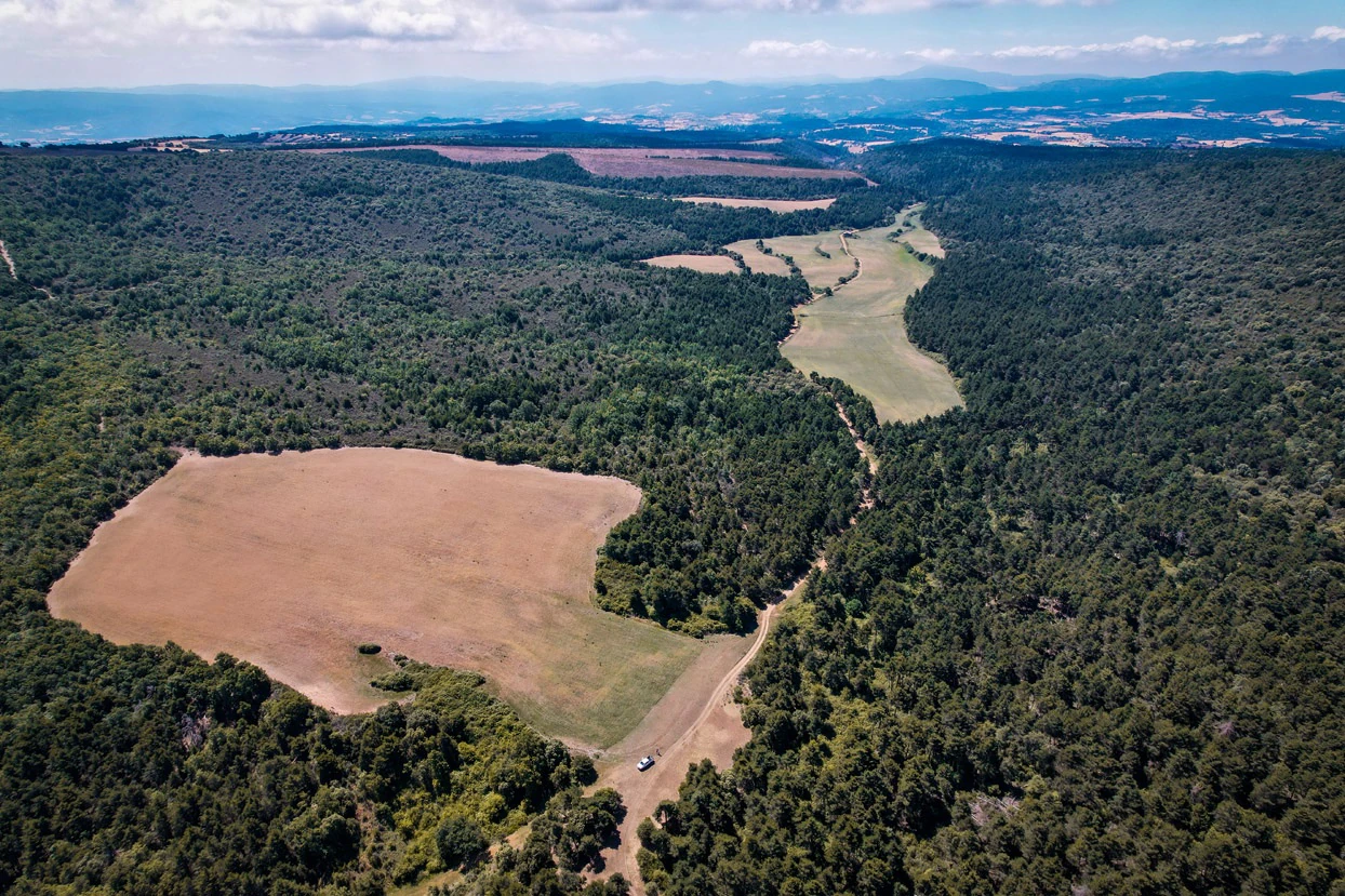 Finca con 350 hectáreas y varias construcciones