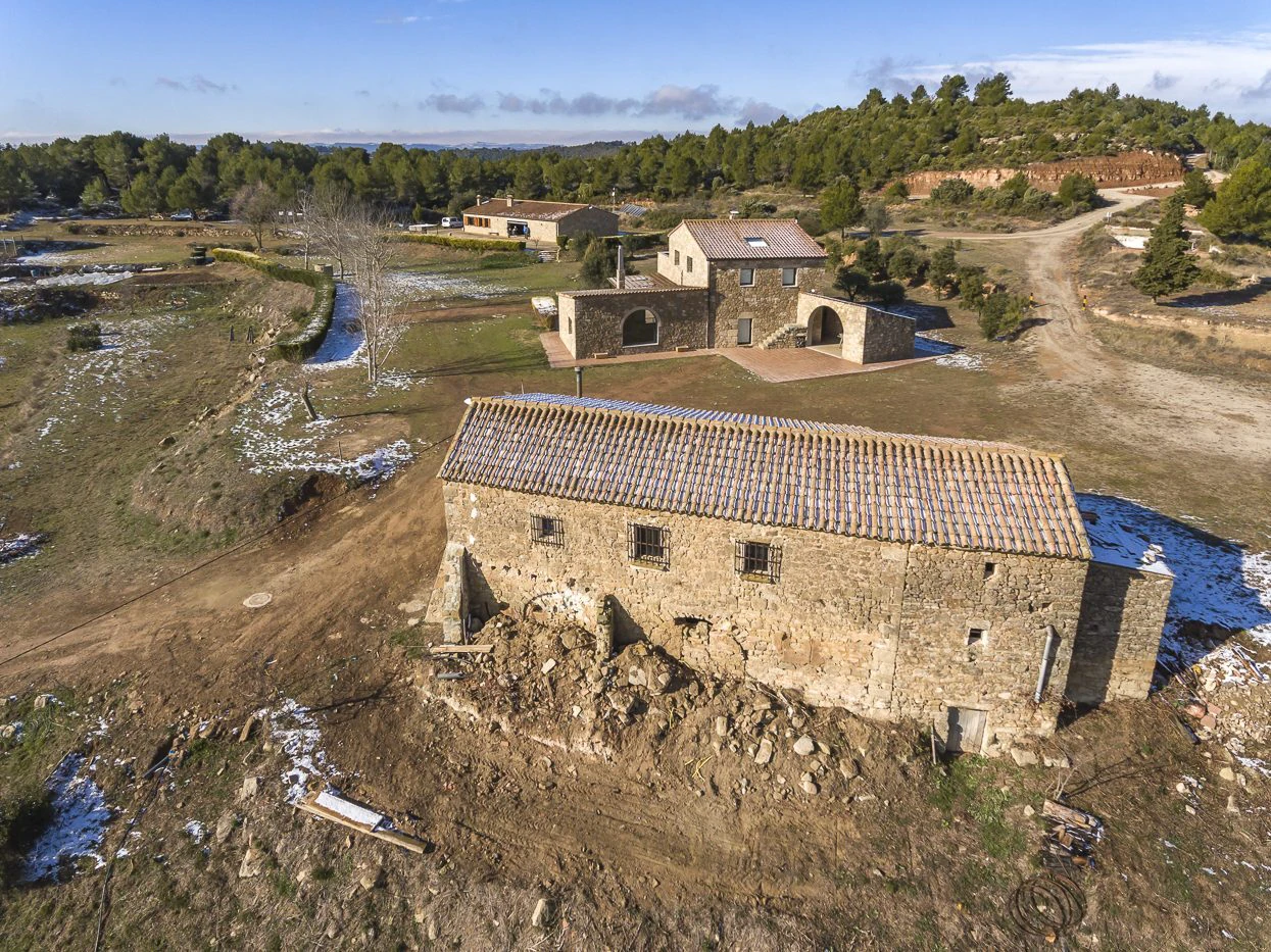 Espectacular finca rústica en venta en Rubió