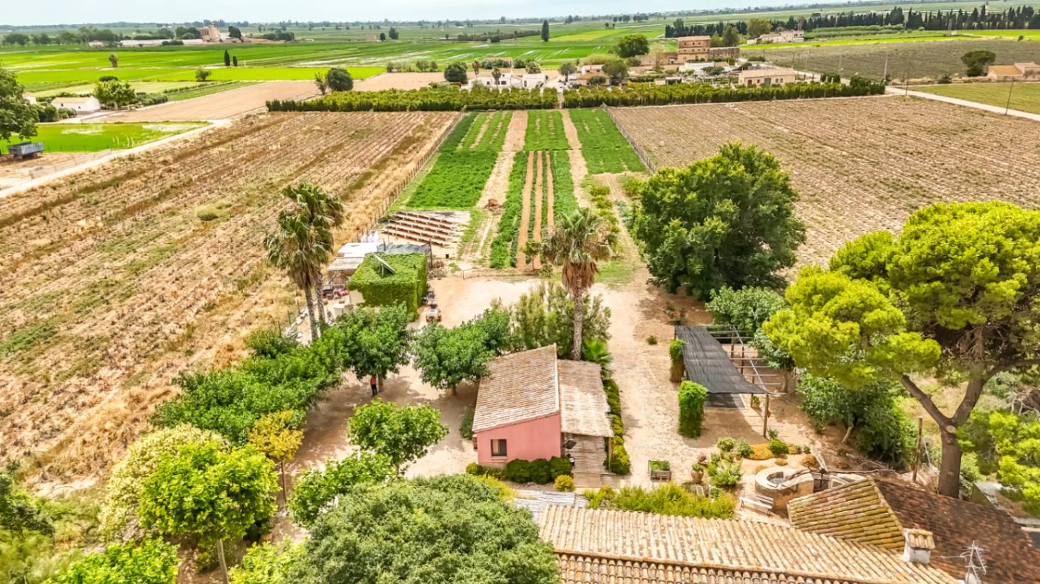 8345 - Masia-Restaurante con 6 habitaciones  en el Delta del Ebro