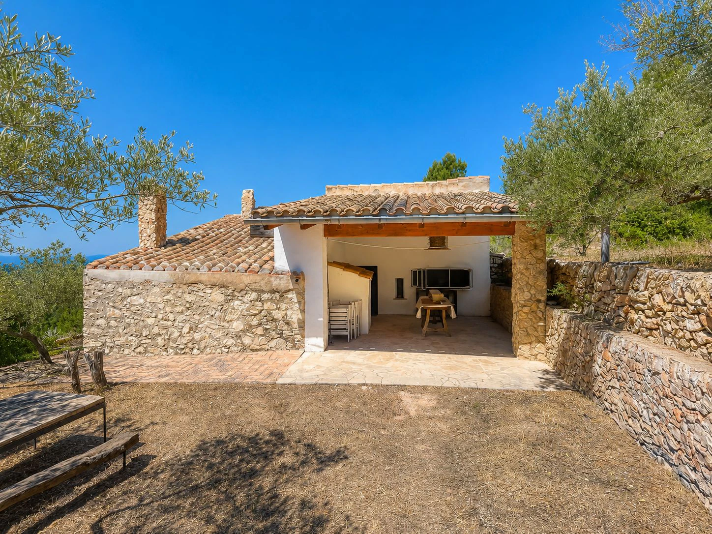 1896 - Encantadora casa rustica  de estilo mediterráneo con vistas al Mar