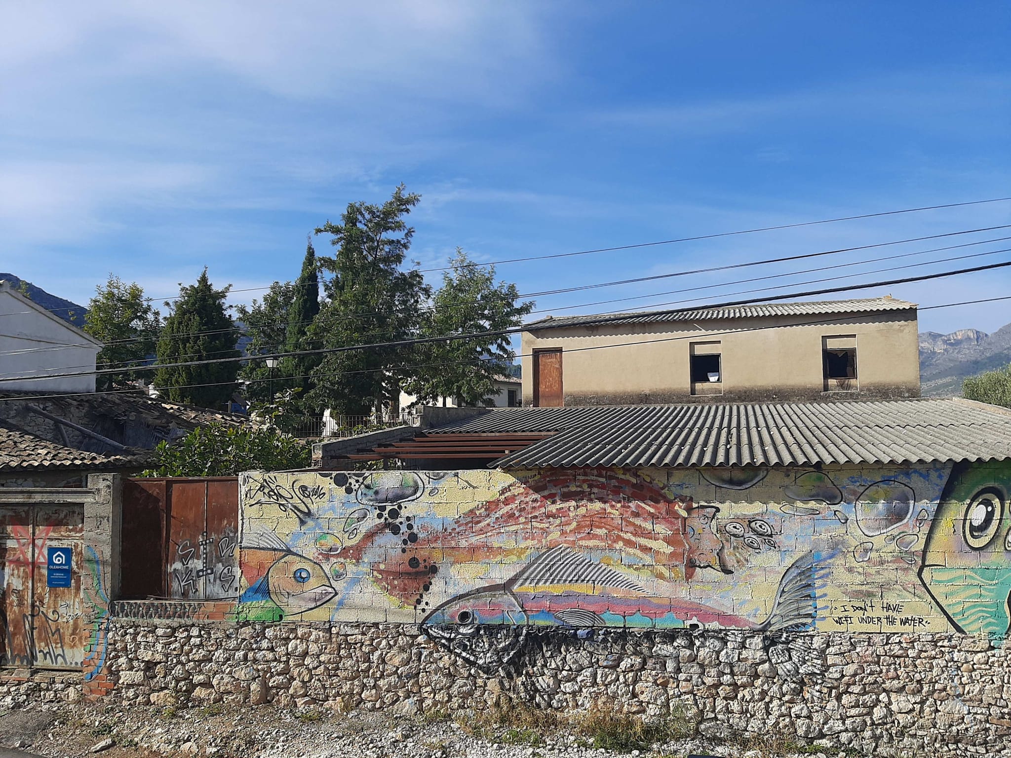 Terreno con caseta y corral