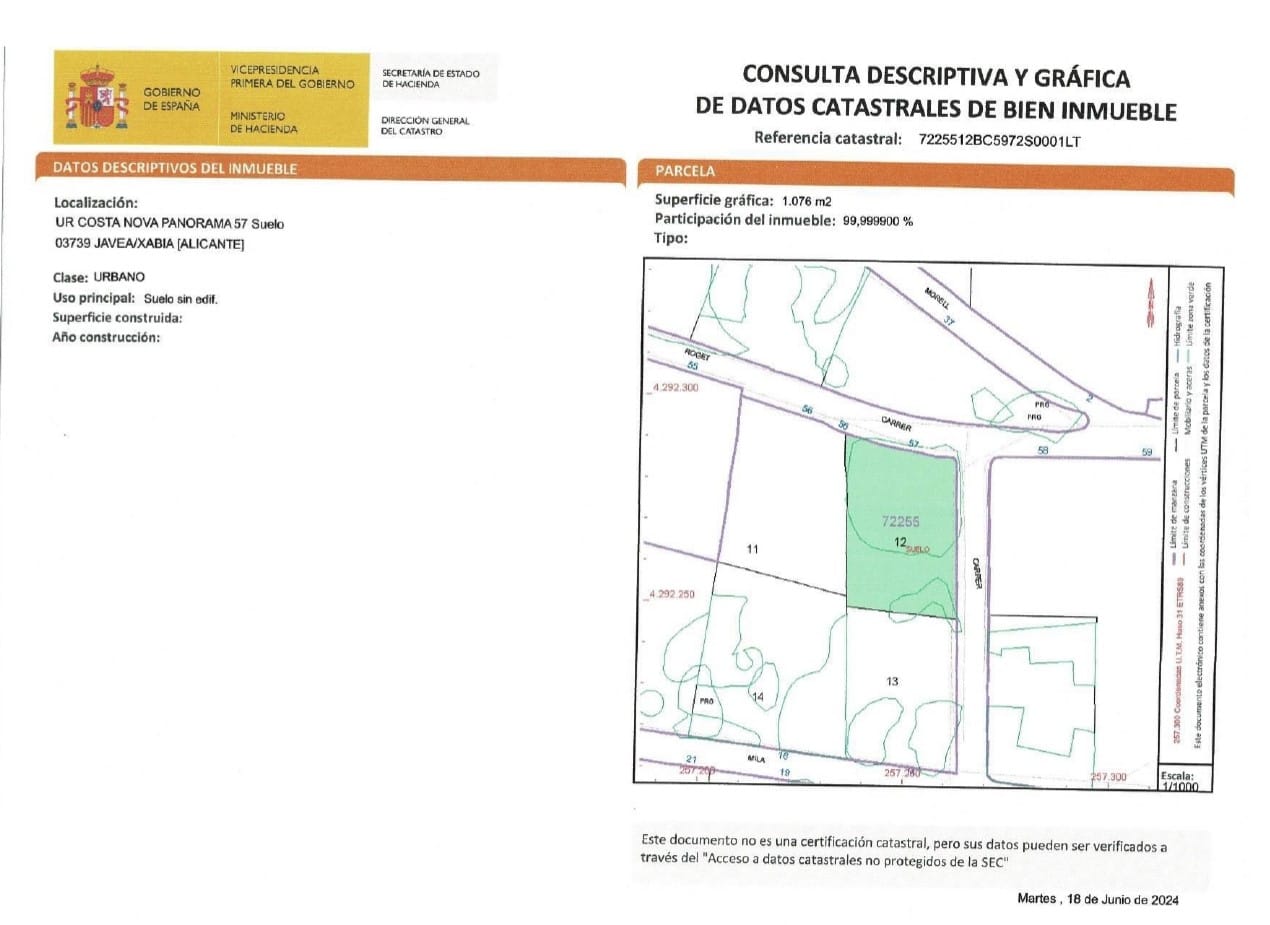 Proyecto de villa de nueva construcción en Jávea