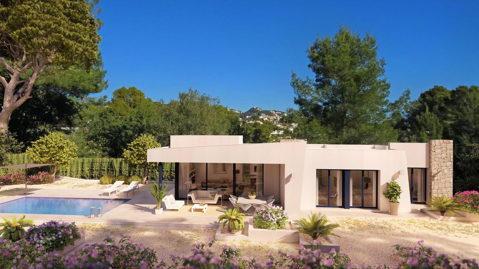 Chalet moderno de obra nueva en venta en Benissa, Costa Blanca