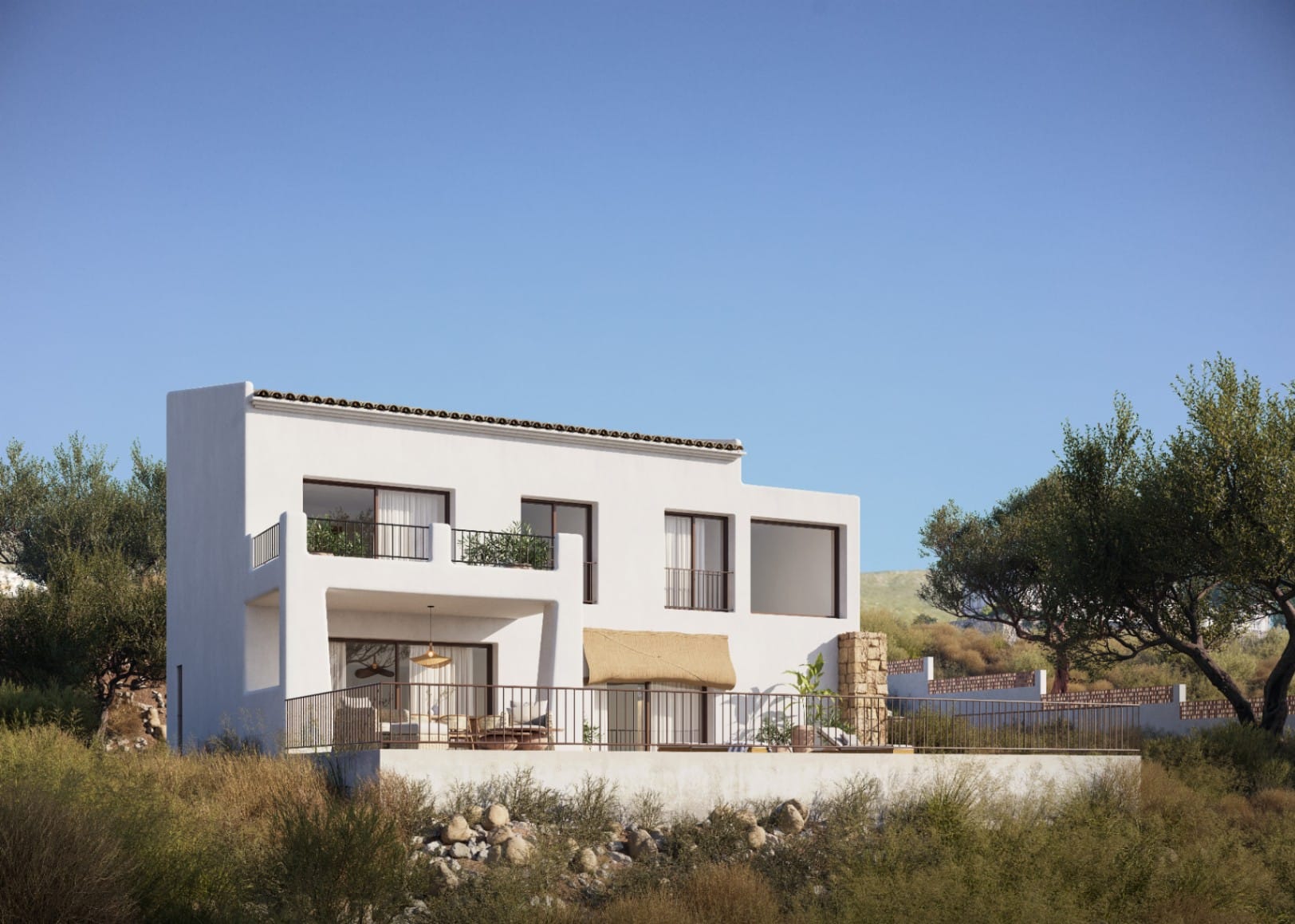 Villa de obra nueva en Alcalali