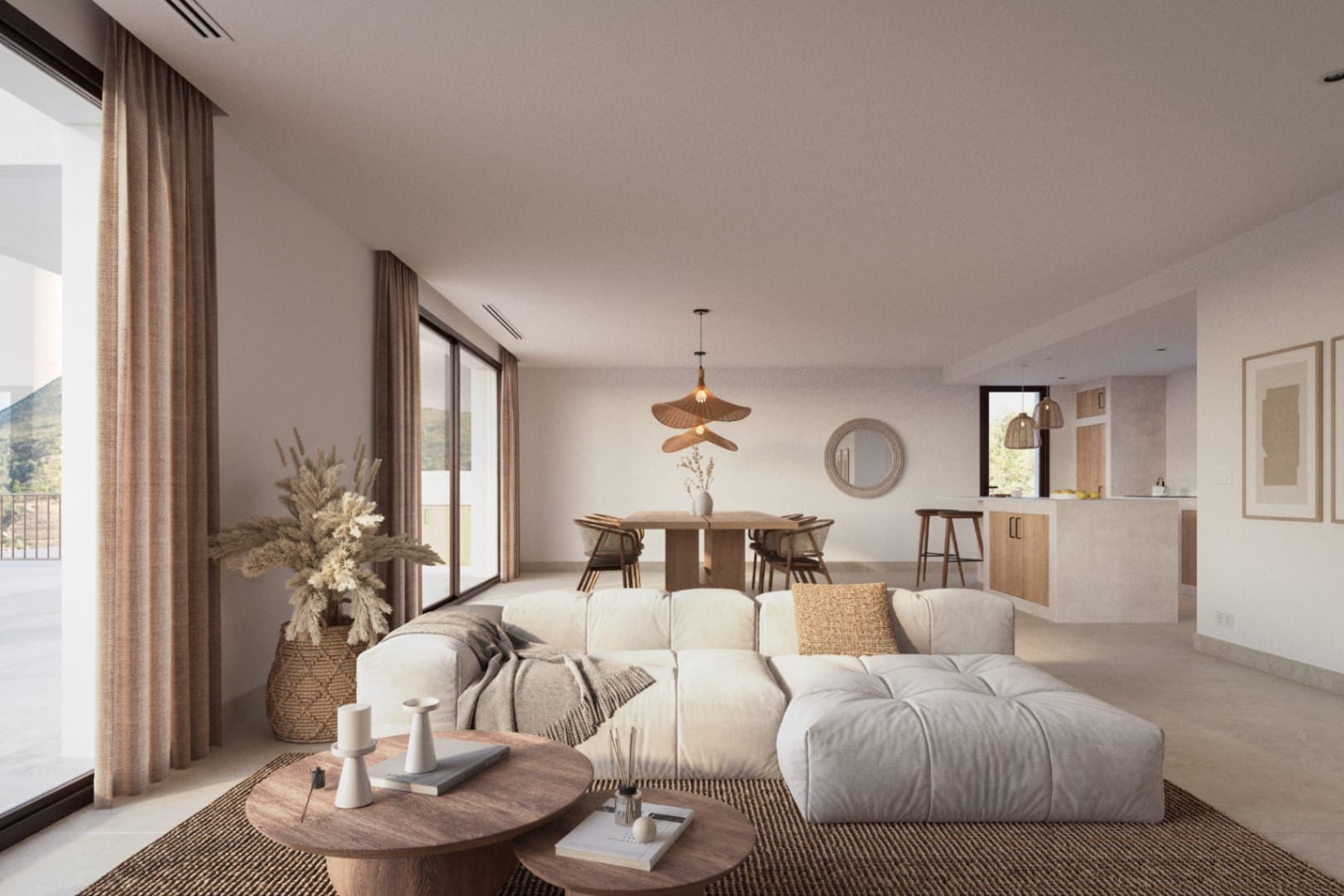 Villa de obra nueva en Alcalali
