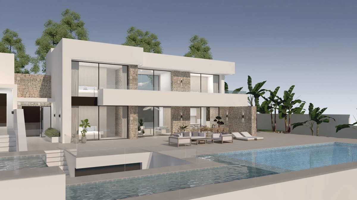 CHALET MODERNO DE LUJO EN VENTA EN MORAIRA