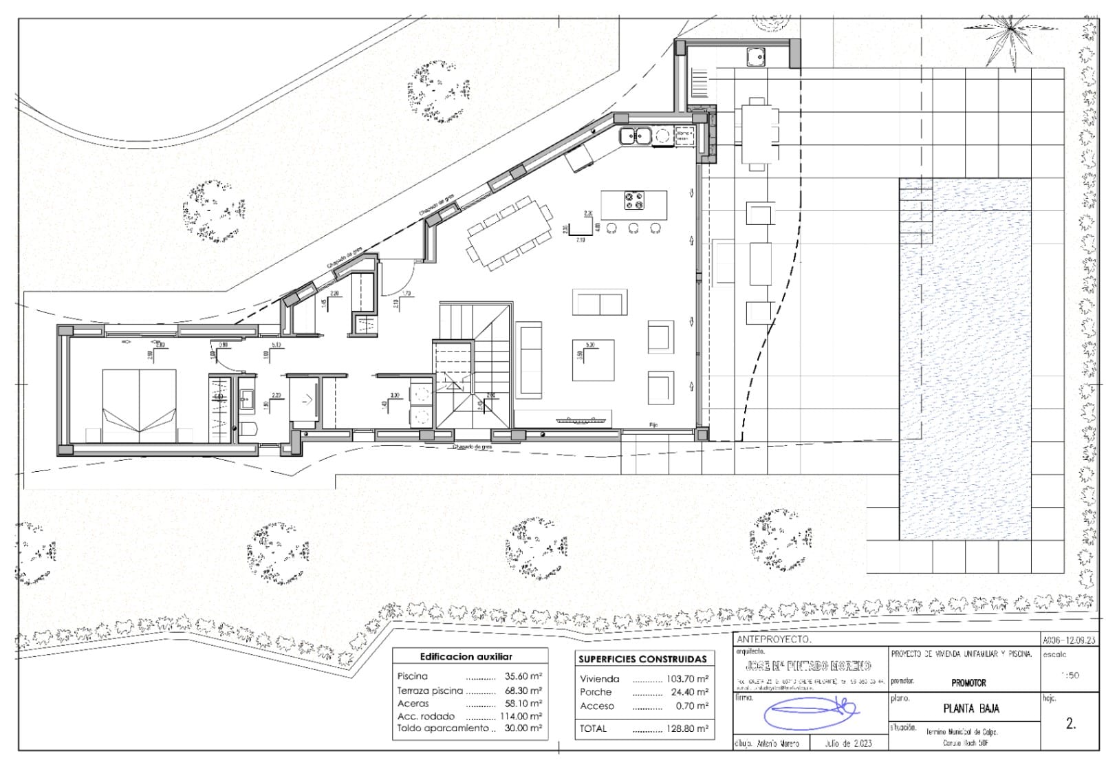 Villa de nueva construcción en Calpe