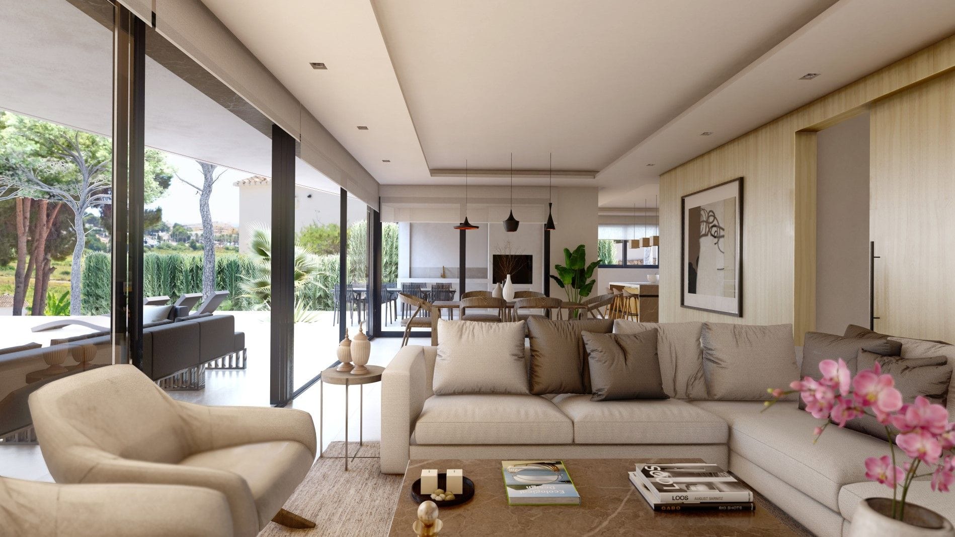 Chalet moderno de obra nueva en venta en Moraira, Costa Blanca