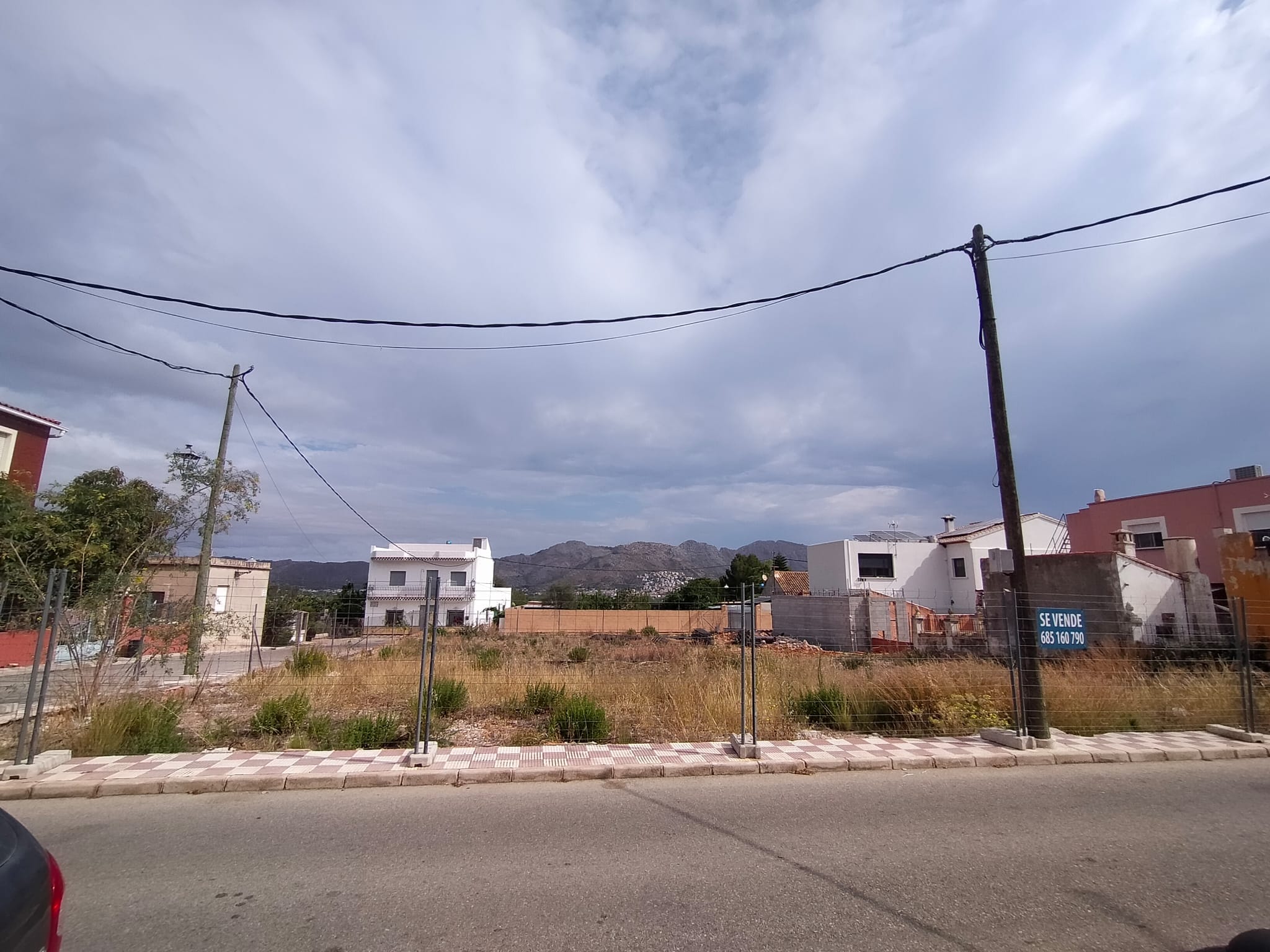 Parcela urbana en Benidoleig