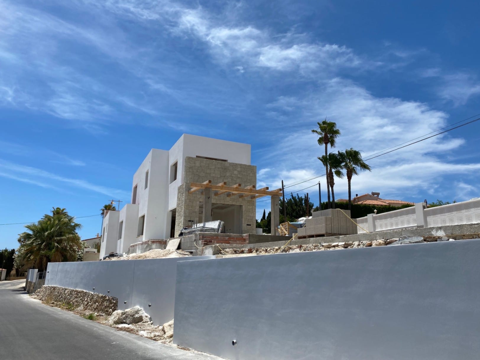 Villa de lujo y estilo moderno con vistas al mar y al Peñón en Calpe