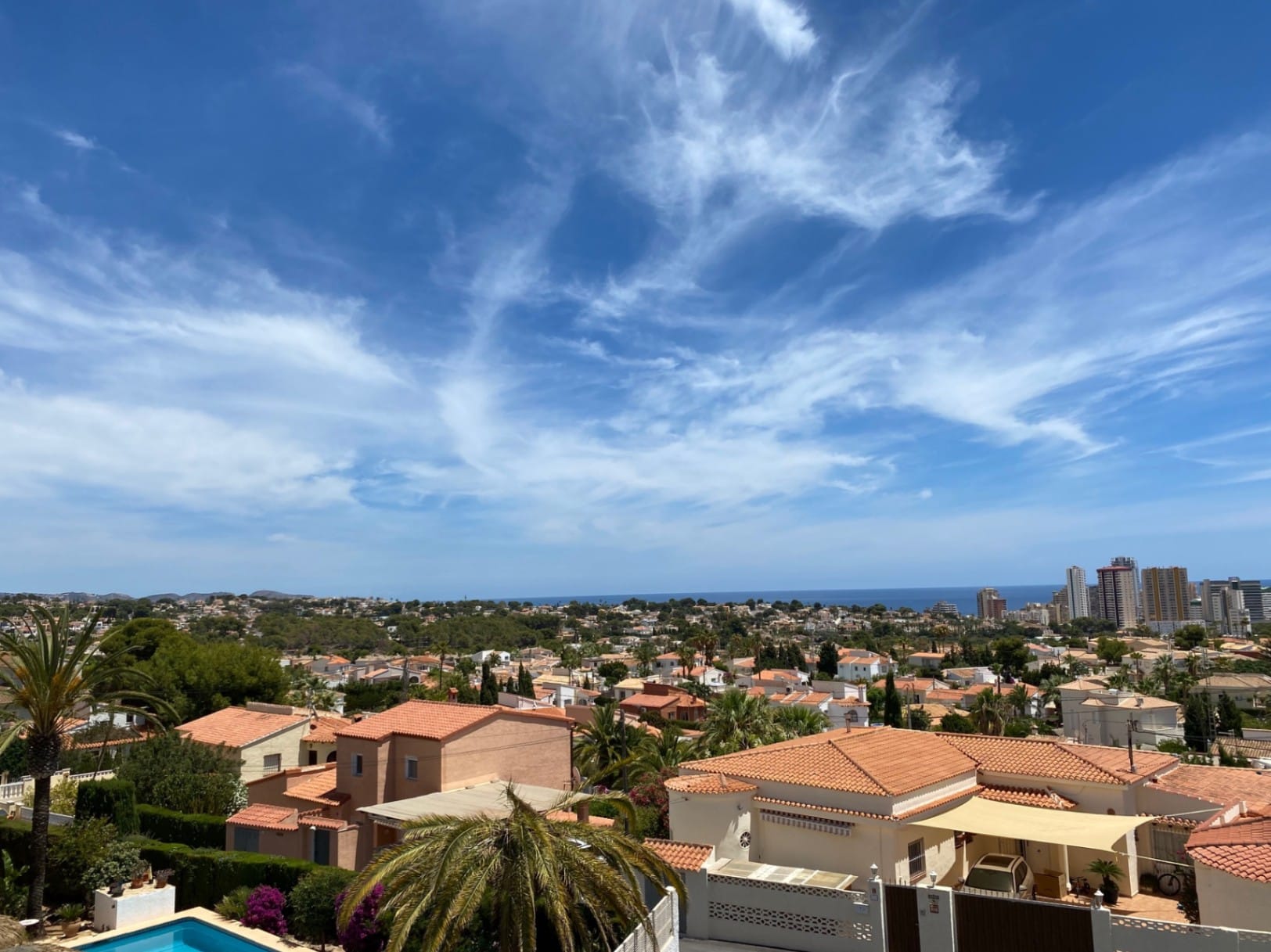 Villa de lujo y estilo moderno con vistas al mar y al Peñón en Calpe
