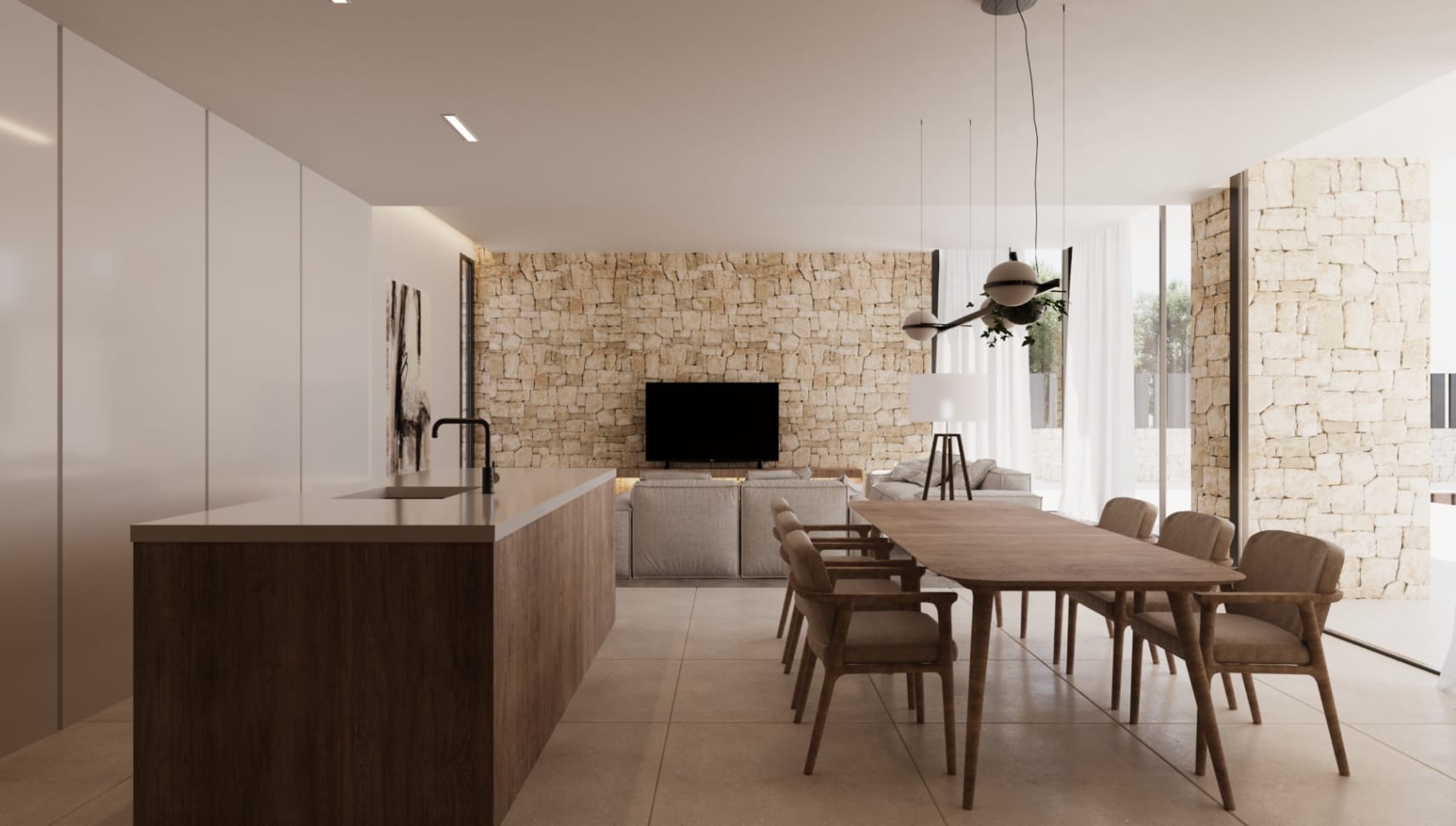 Villa de diseño moderno en venta en Dénia