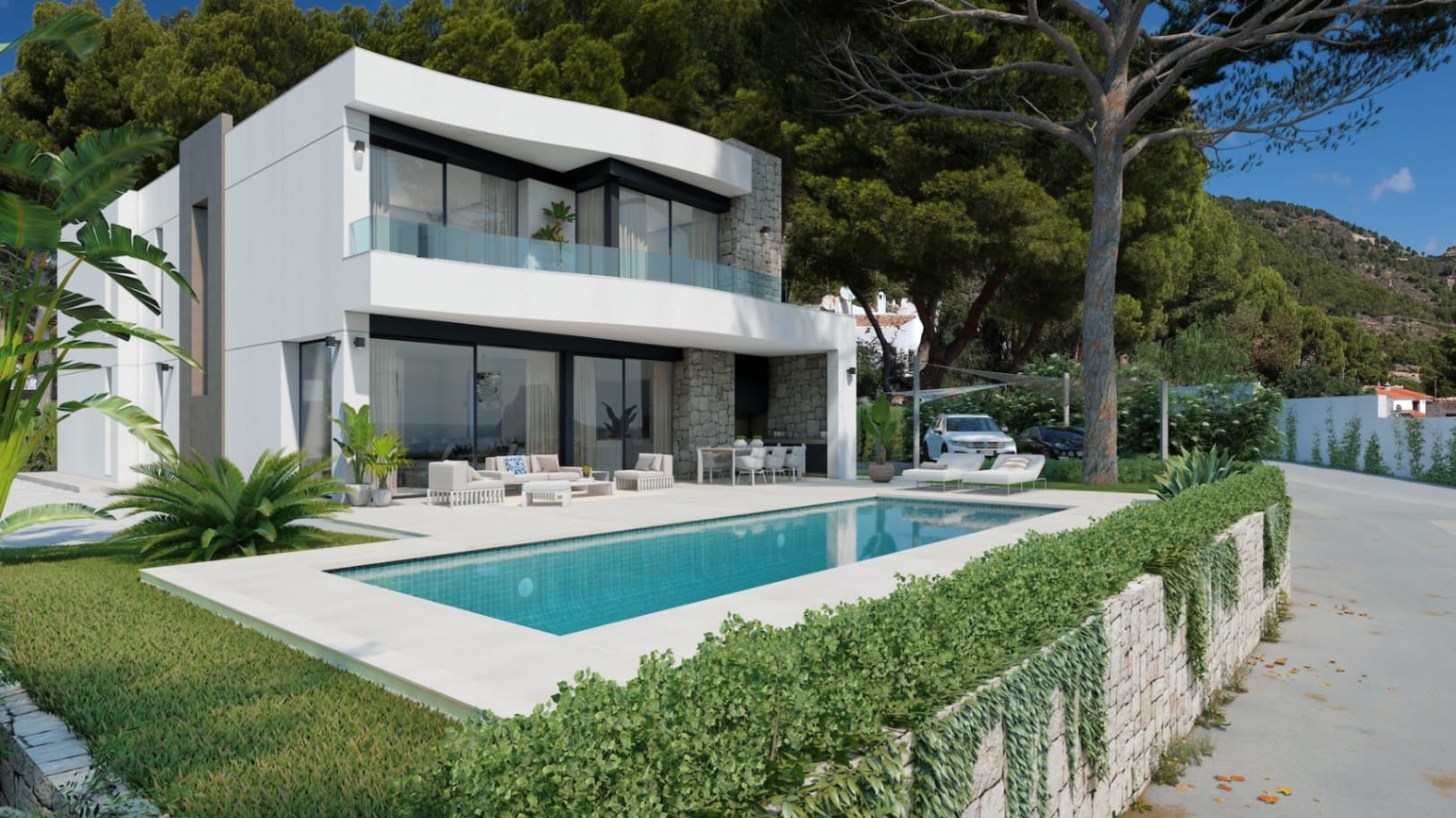 Villa de nueva construcción en Calpe