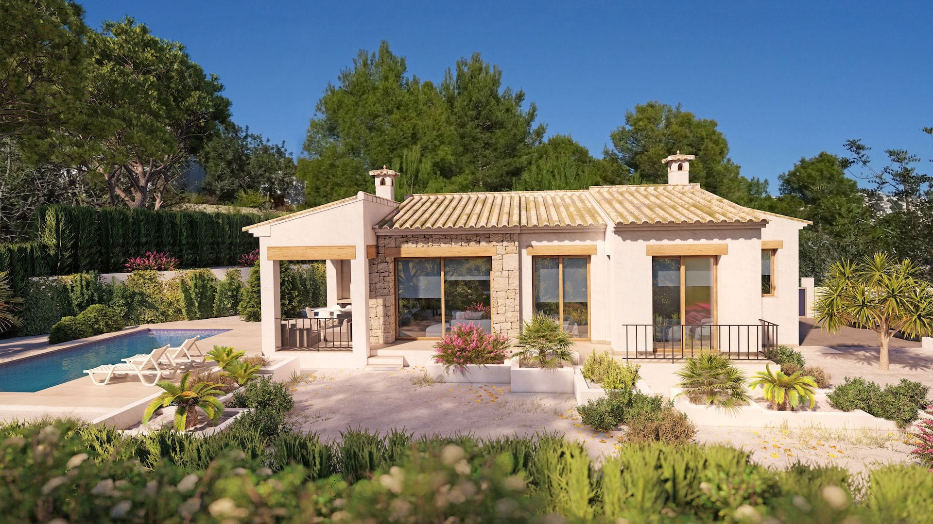 Chalet moderno de obra nueva en venta en Benissa, Costa Blanca
