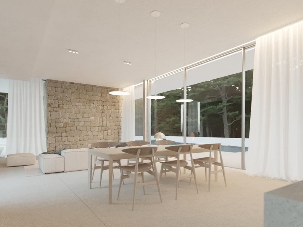 Chalet moderno de obra nueva en venta en Moraira, Costa Blanca