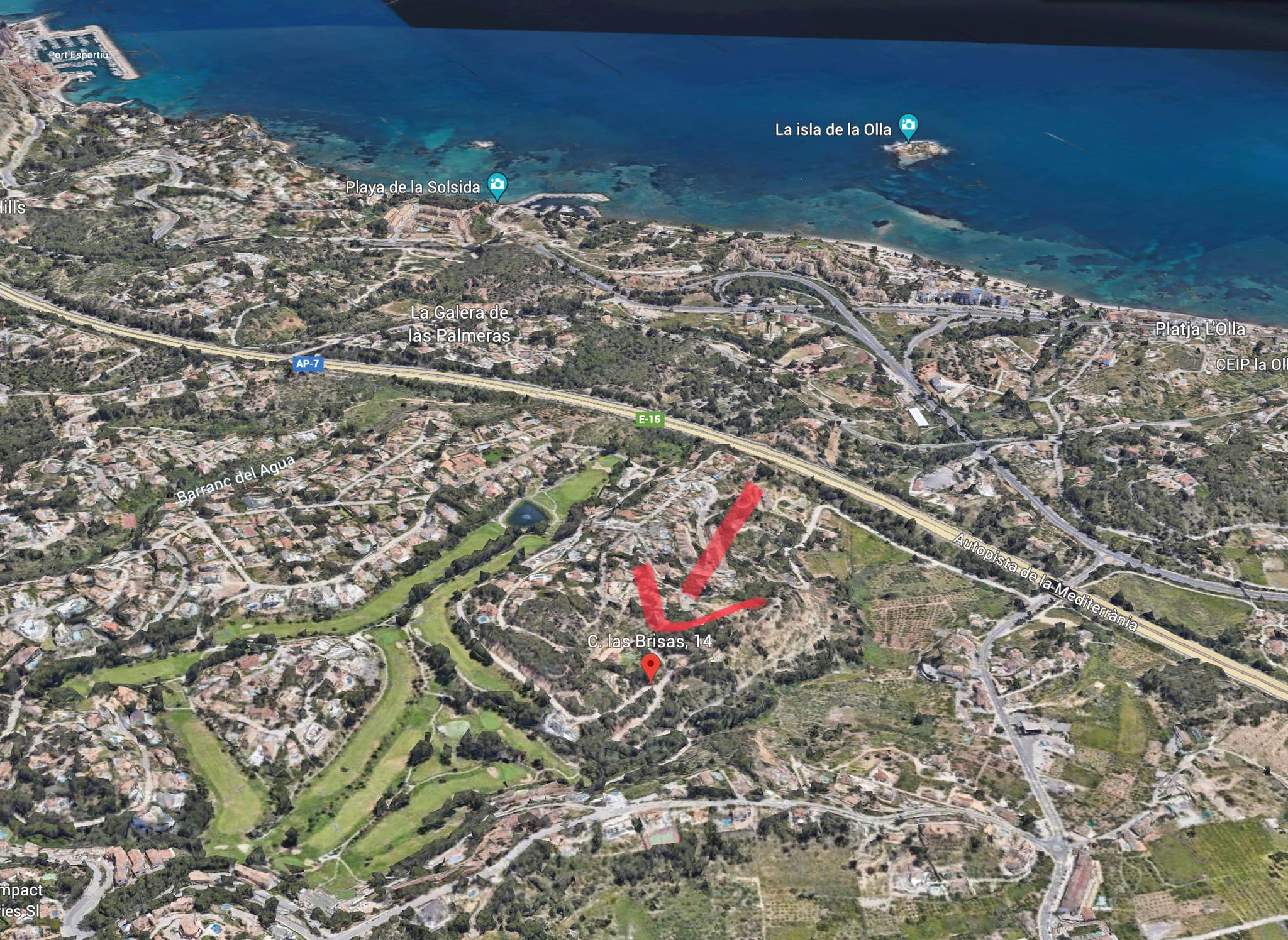 Magnífica parcela en Altea La Vella