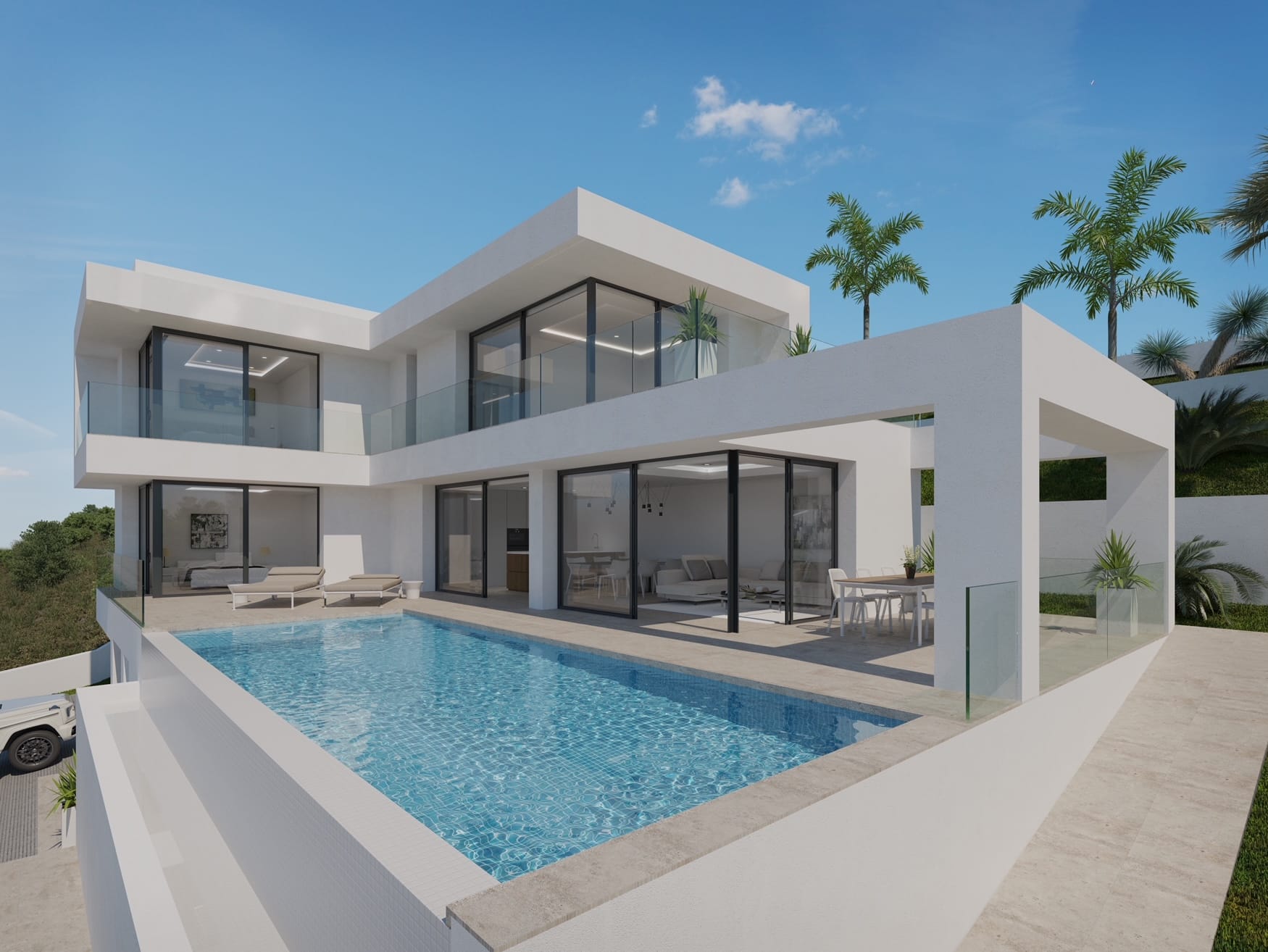 OH-17BPH91 - Villa de nueva construcción en Calpe