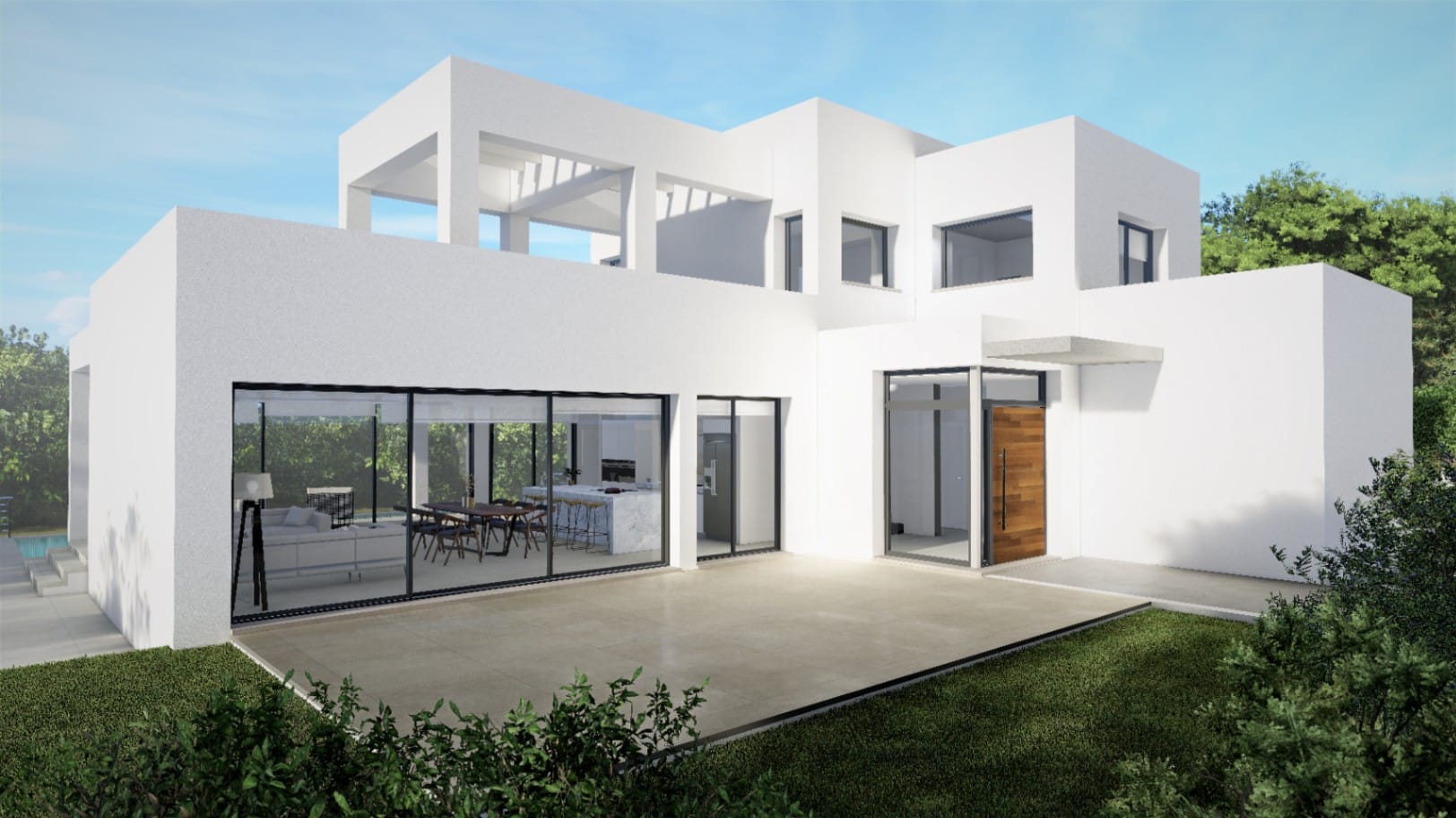 Proyecto de villa de nueva construcción en Jávea