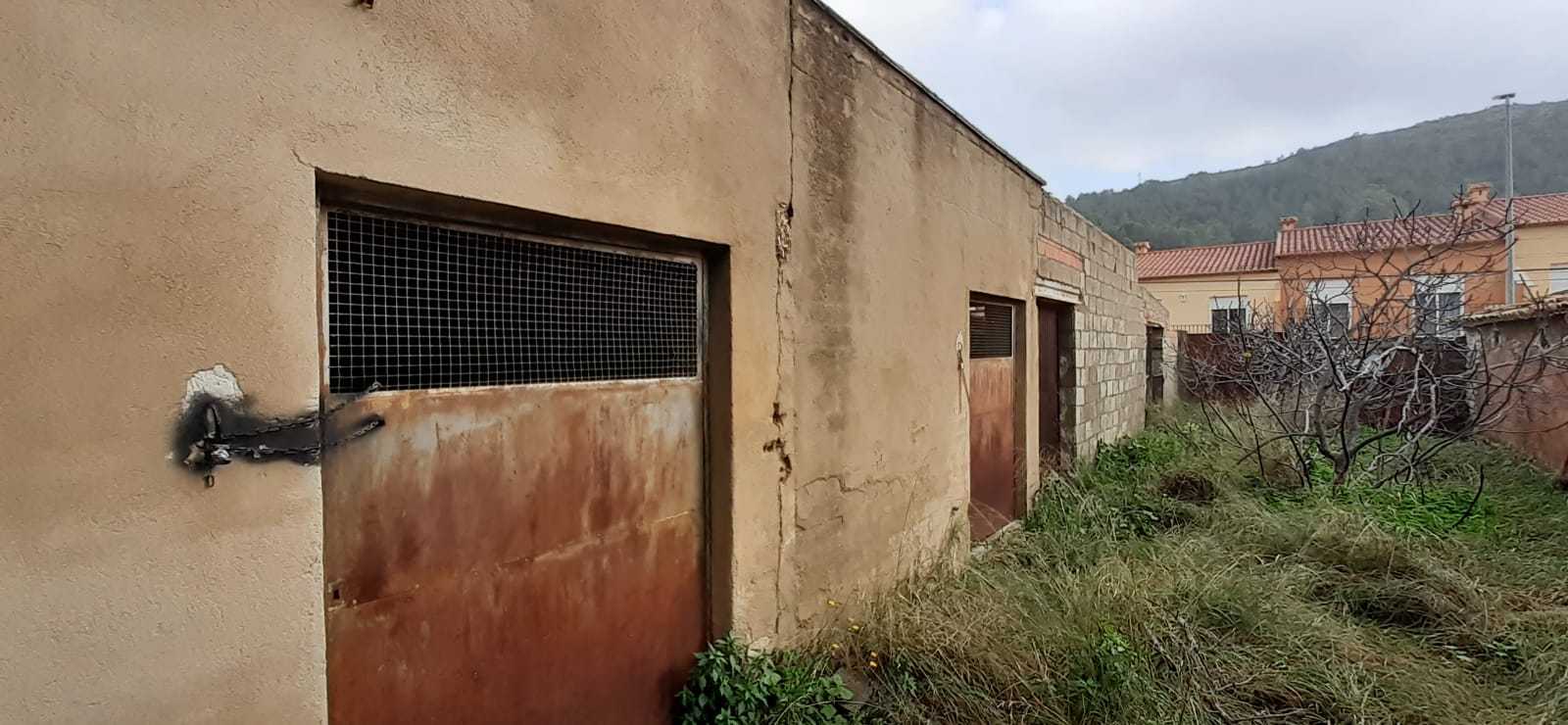 Terreno con caseta y corral