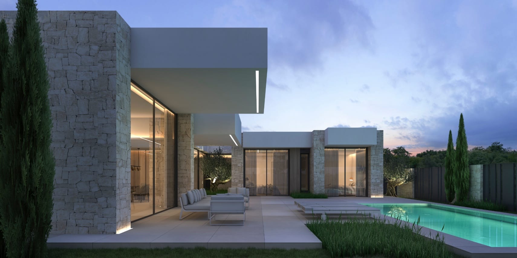Villa de diseño moderno en venta en Dénia