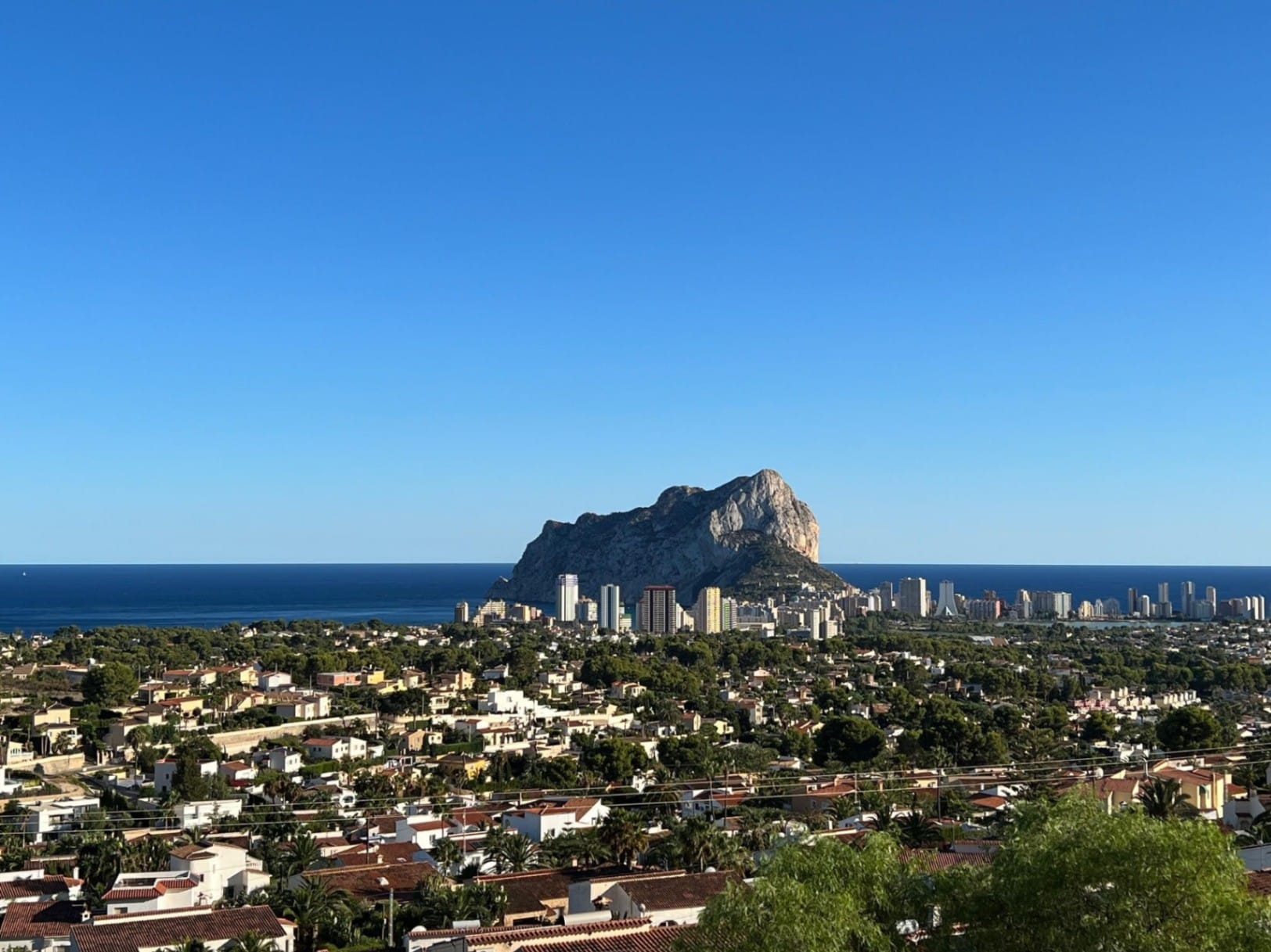 Villa en venta en Calpe con espectaculares vistas al mar