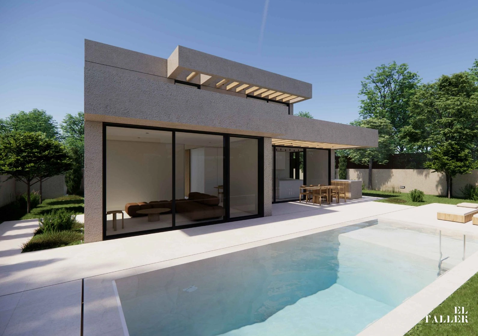 New Build Modern Villa for Sale in Polop In A Quiet and peaceful area