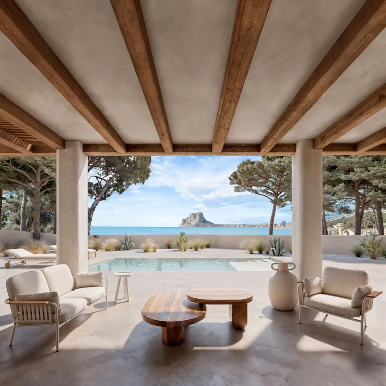 Luxurious New Build Villa for Sale in Moraira with Sea Views, Pool, and Prime South-Facing Orientation