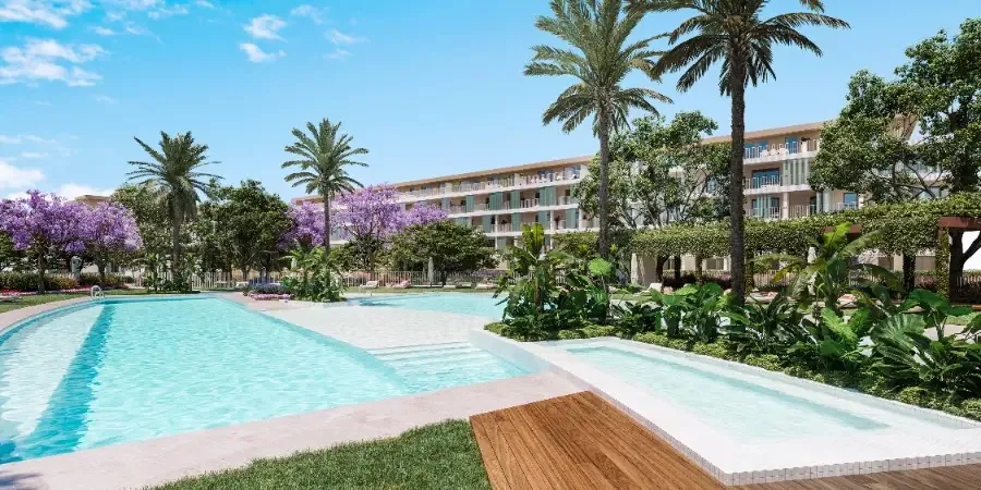 Modern 3-Bed Apartment in Dénia Near Port with Pool and Terrace