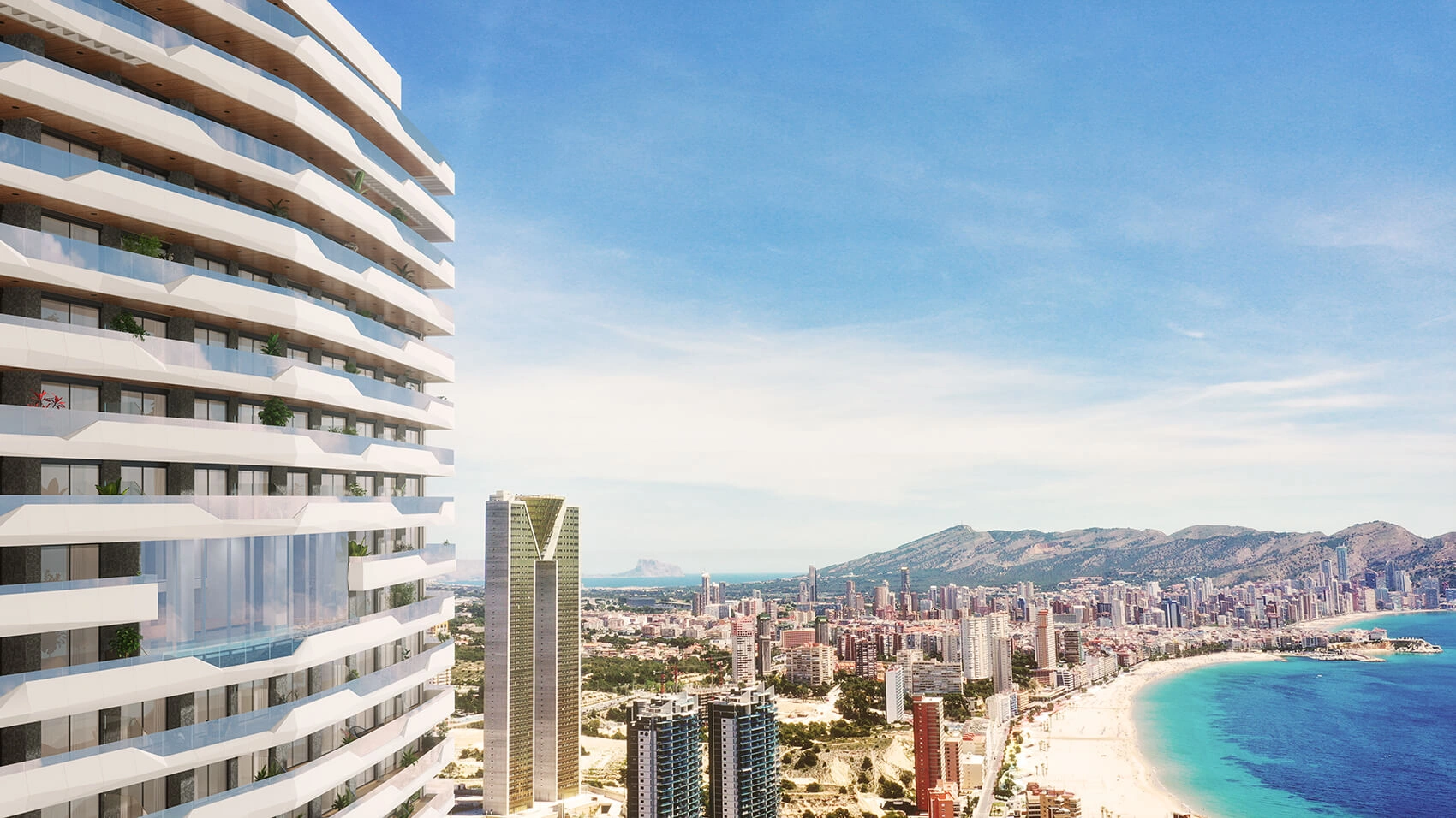 Apartamento de obra nueva en venta en Benidorm