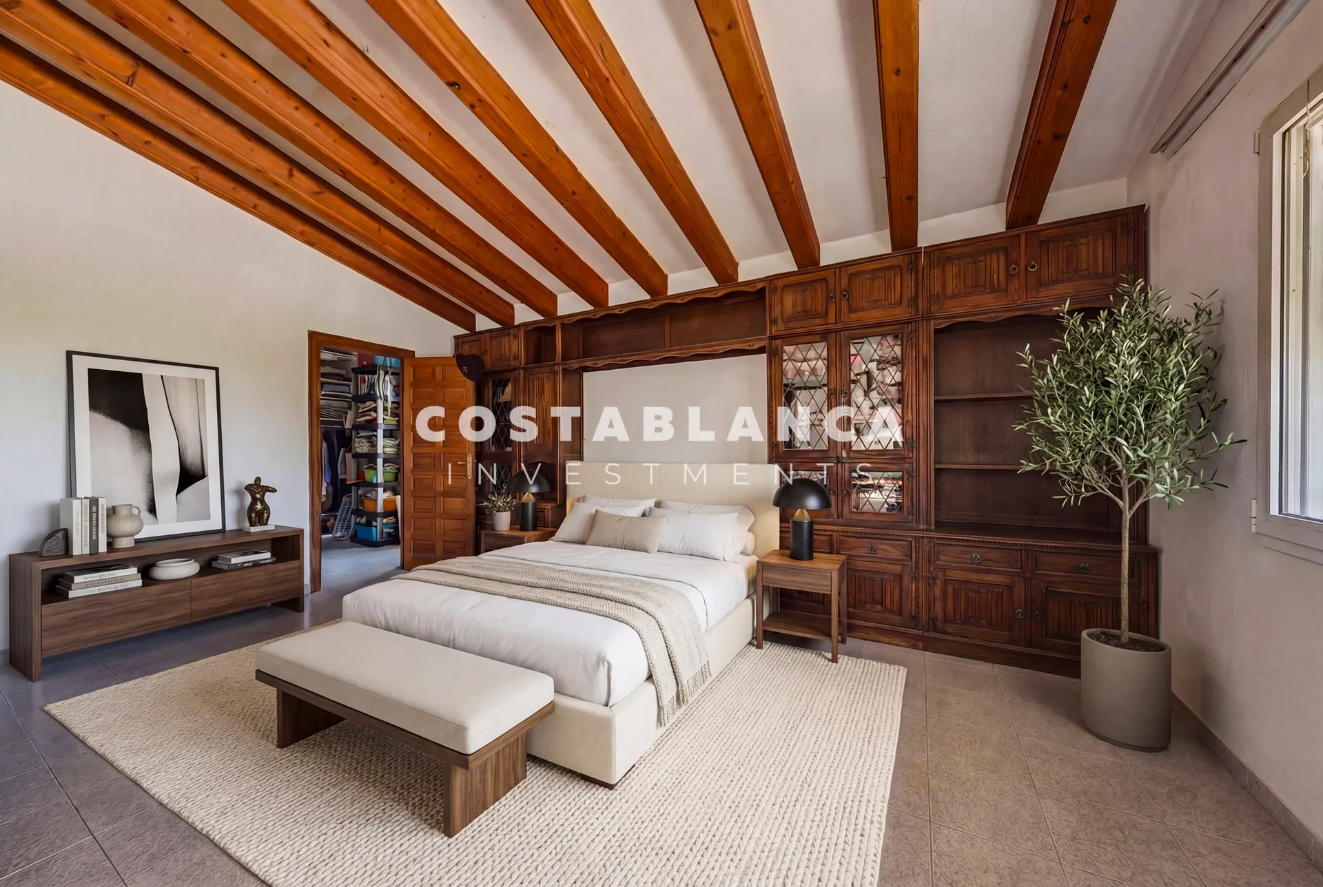 Villa avec vue sur mer et piscine couverte à vendre sur la côte de Benissa