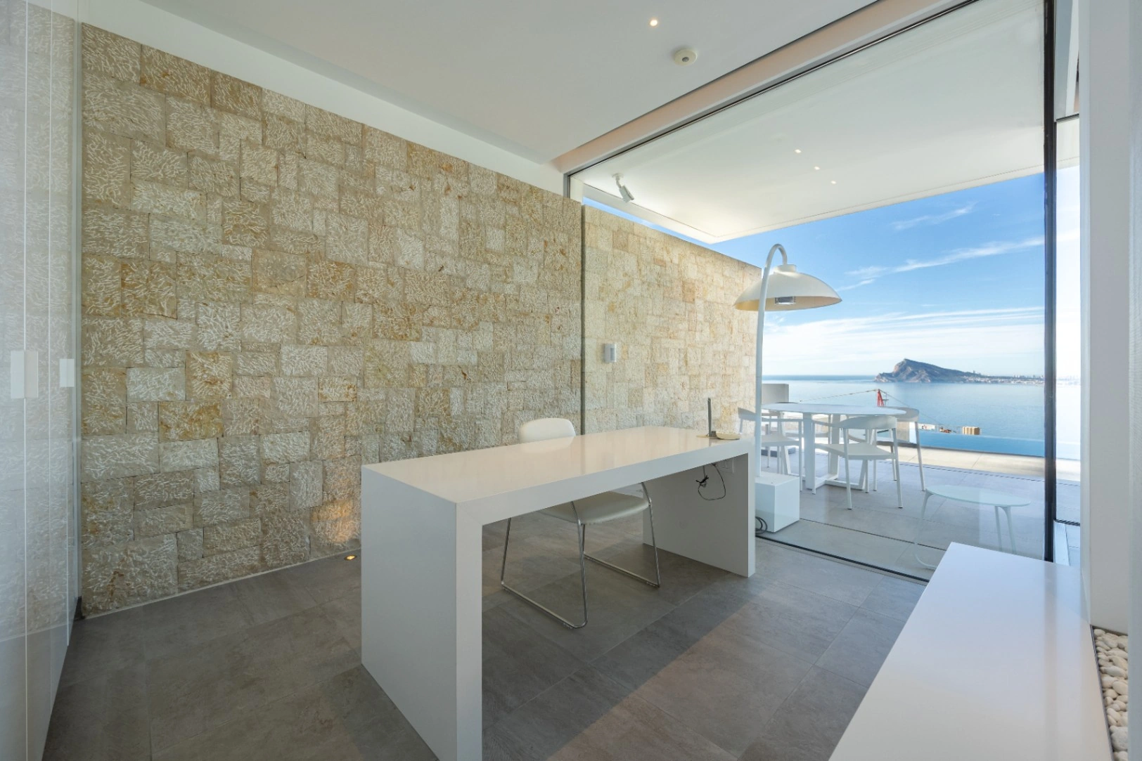 Villa moderna con vistas al mar en venta en Altea