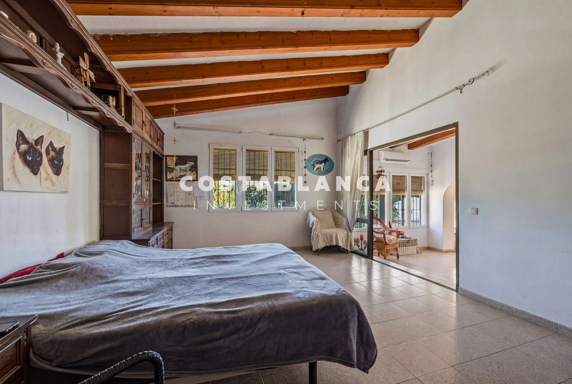 Villa avec vue sur mer et piscine couverte à vendre sur la côte de Benissa