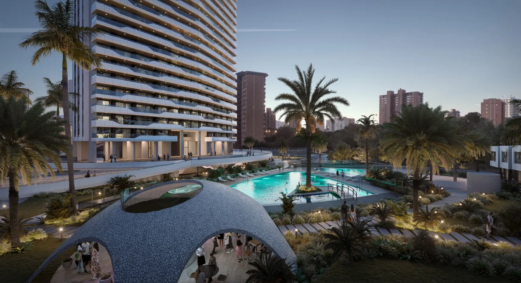 Apartamento de obra nueva en venta en Benidorm