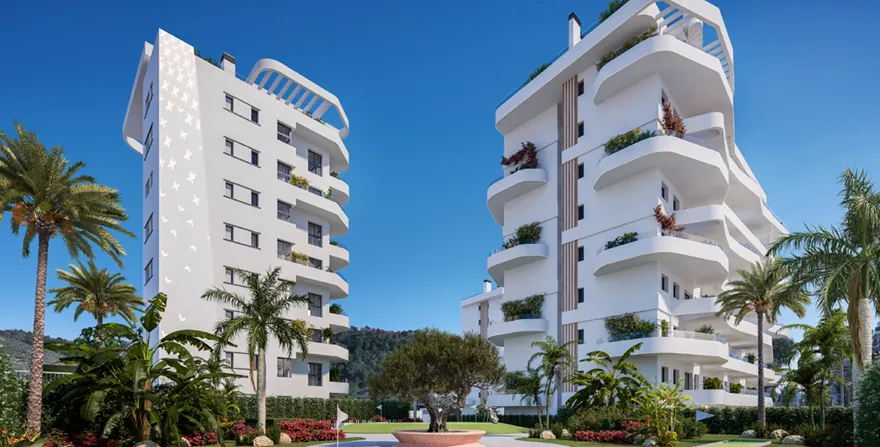 Stylish New-Build Apartment in Villajoyosa with Sea Views