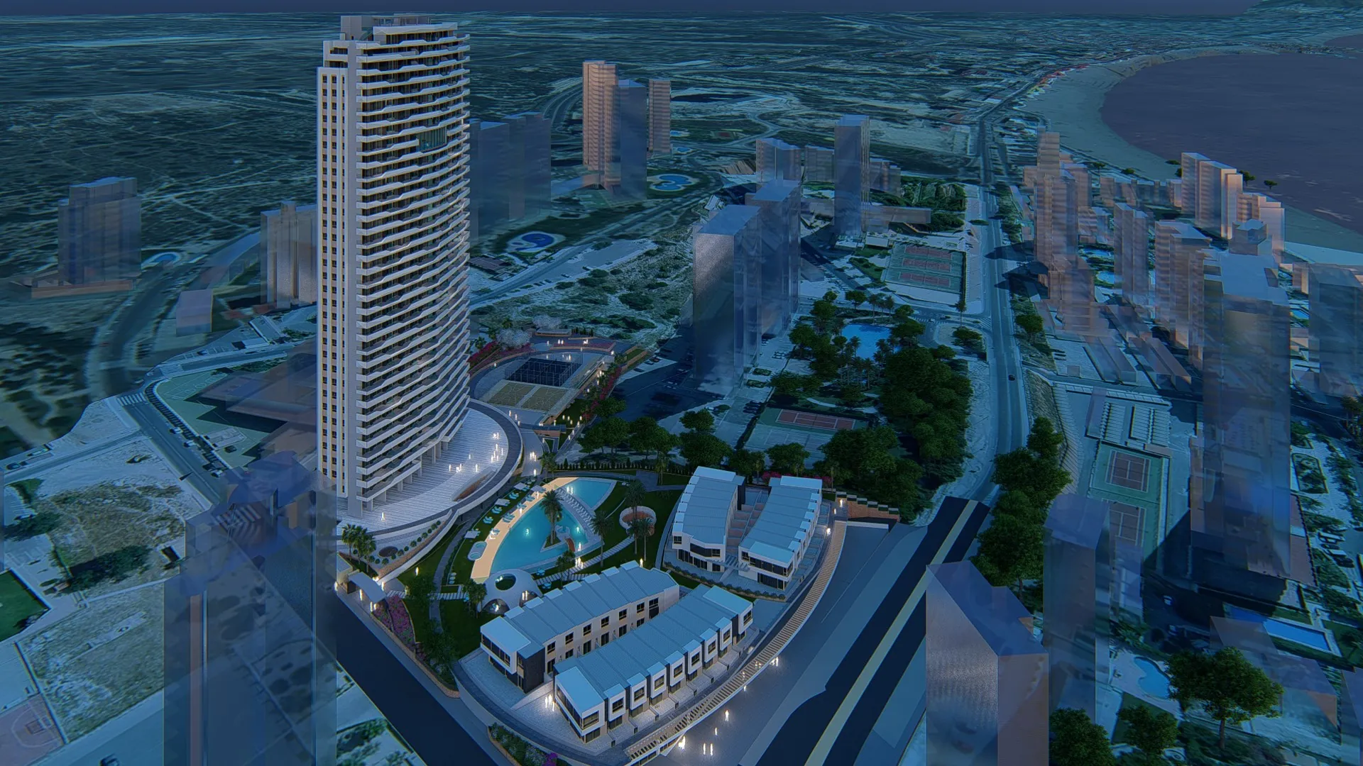 Apartamento de obra nueva en venta en Benidorm
