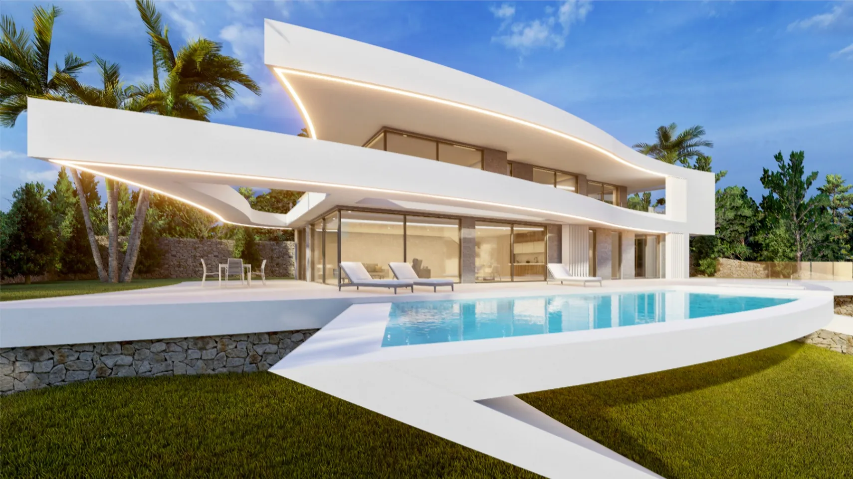 Nowa nowoczesna willa na sprzedaż w Javea z panoramicznym widokiem
