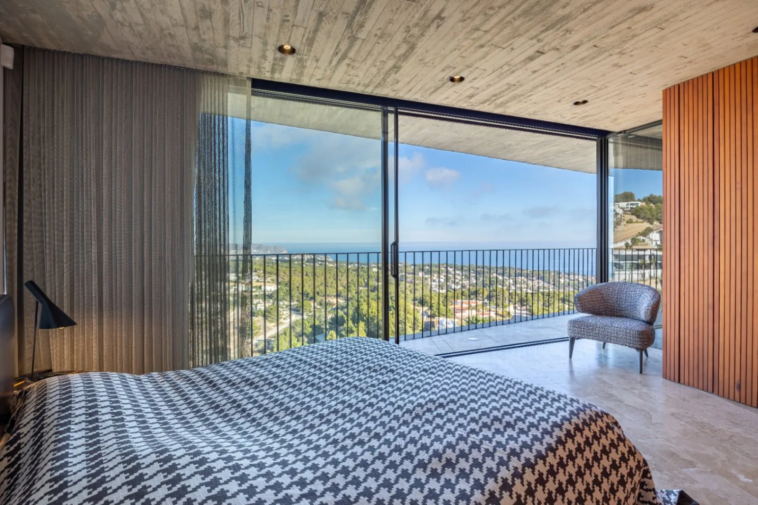 Modern design villa for sale in Benissa with stunning sea views.