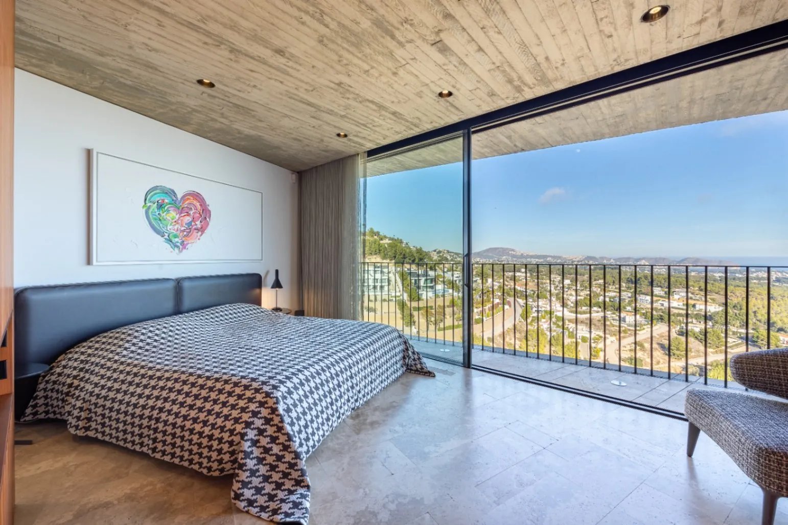 Modern design villa for sale in Benissa with stunning sea views.