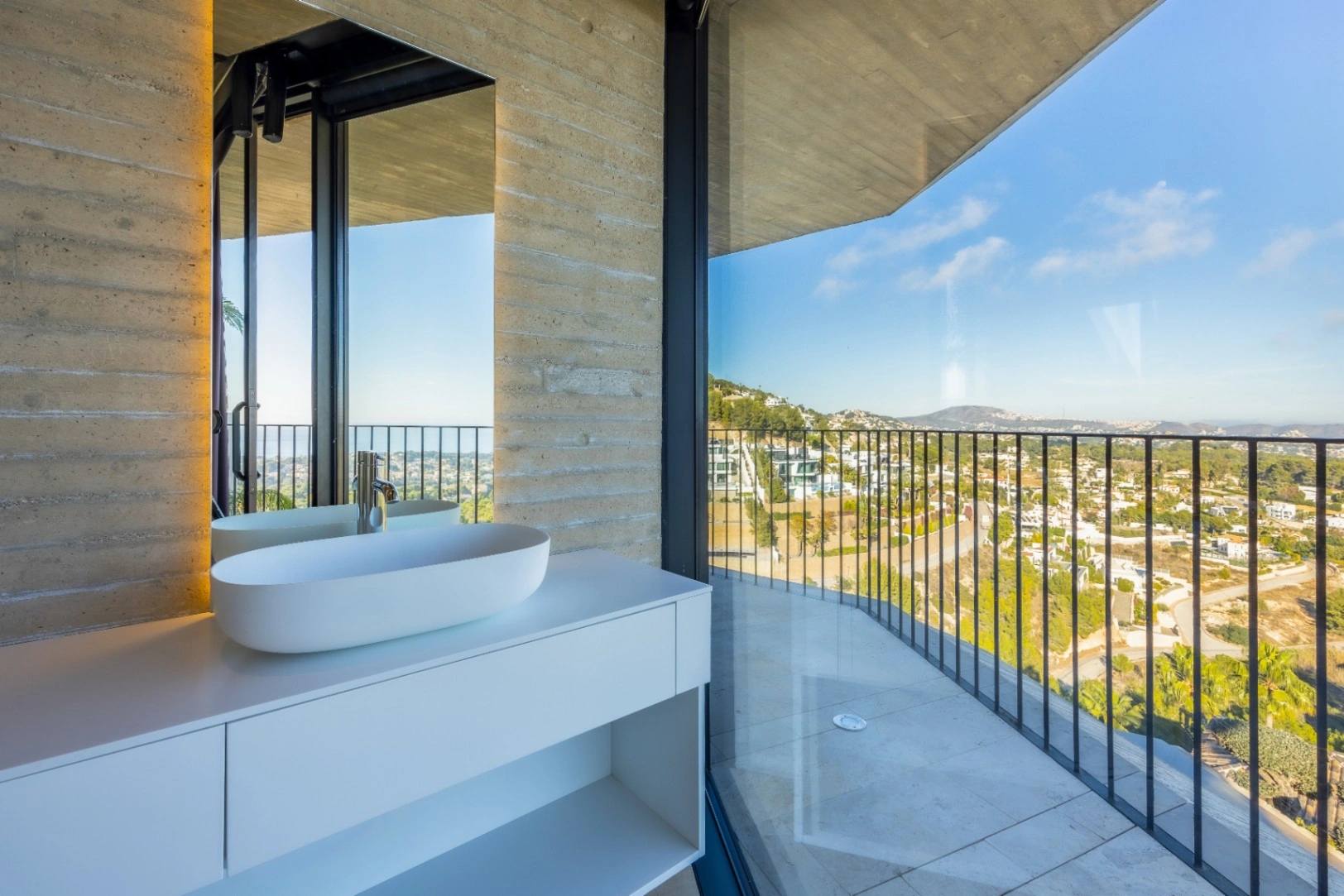 Modern design villa for sale in Benissa with stunning sea views.