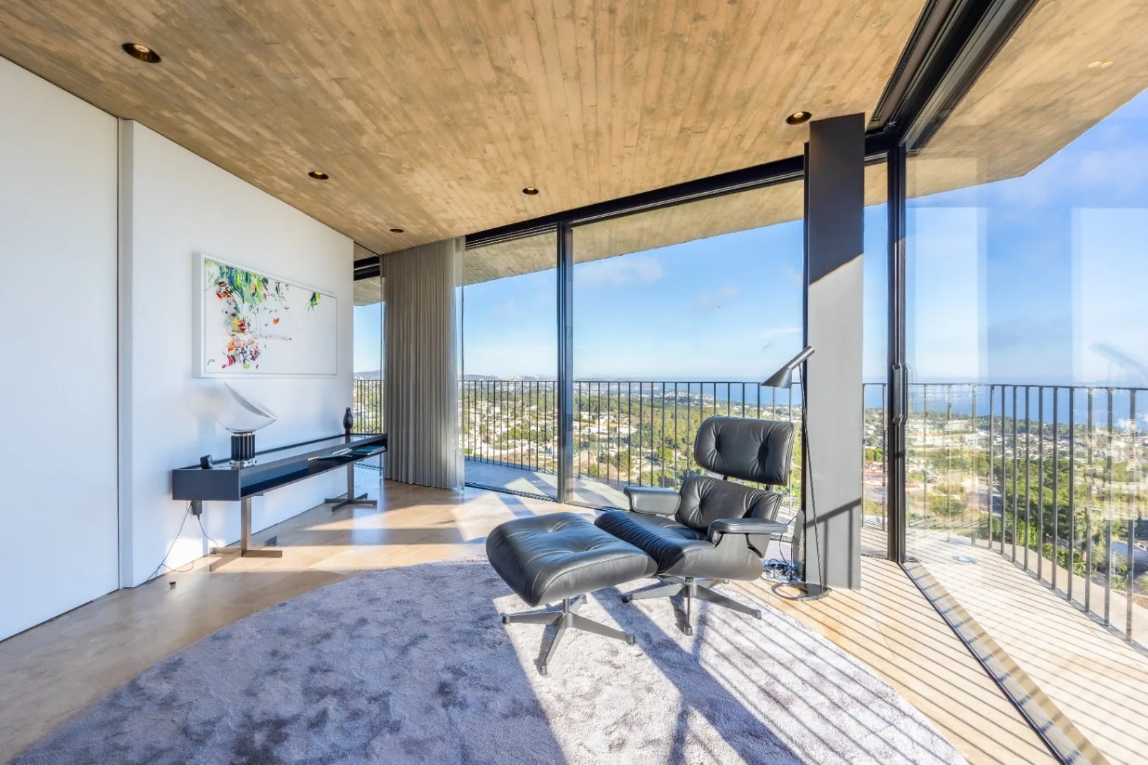 Modern design villa for sale in Benissa with stunning sea views.