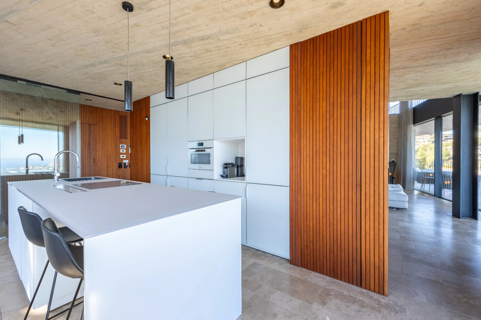 Modern design villa for sale in Benissa with stunning sea views.
