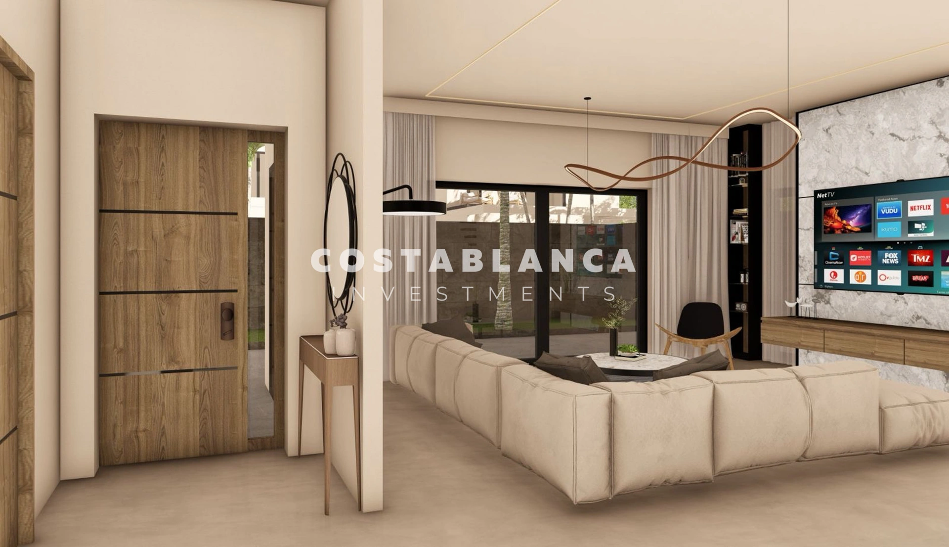 Villa de lujo moderna con piscina privada en La Marquesa en venta en Finestrat