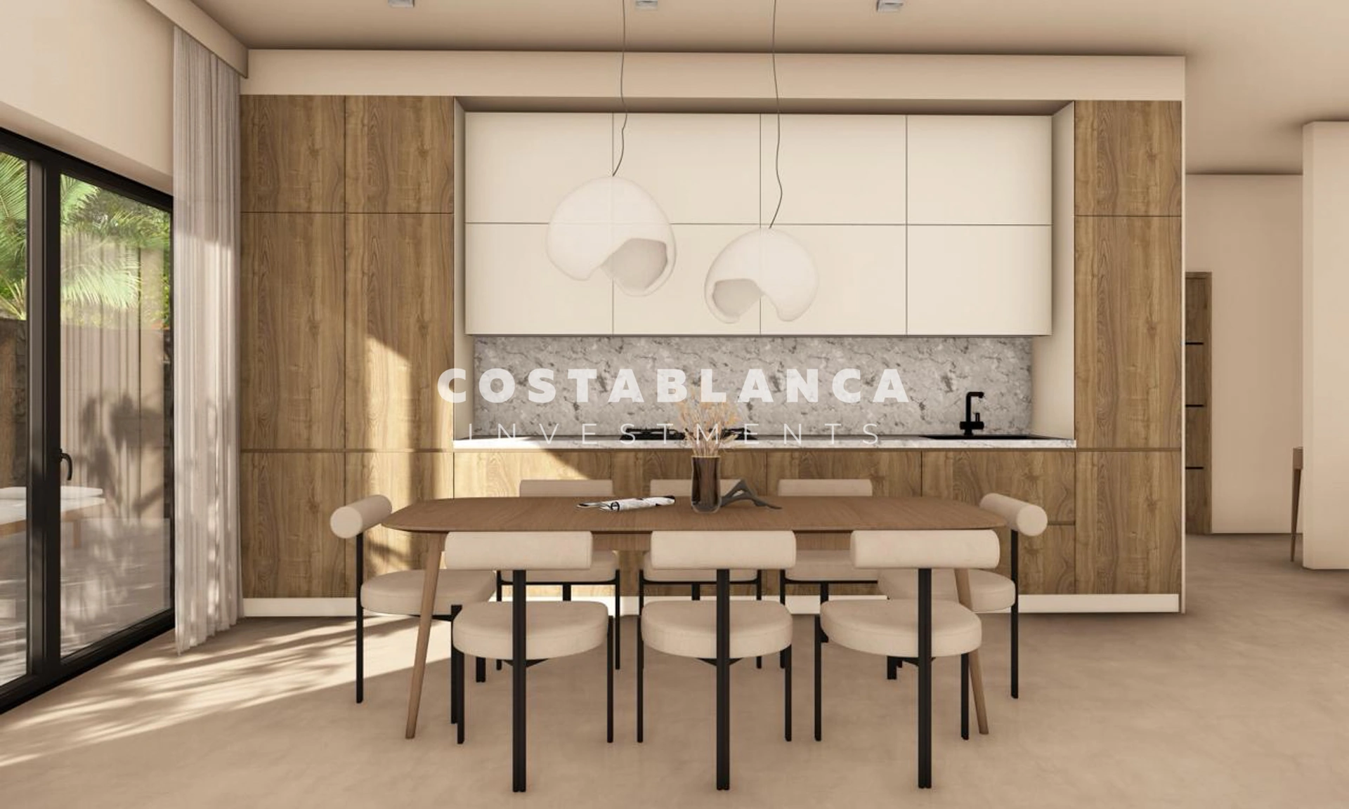 Villa de lujo moderna con piscina privada en La Marquesa en venta en Finestrat
