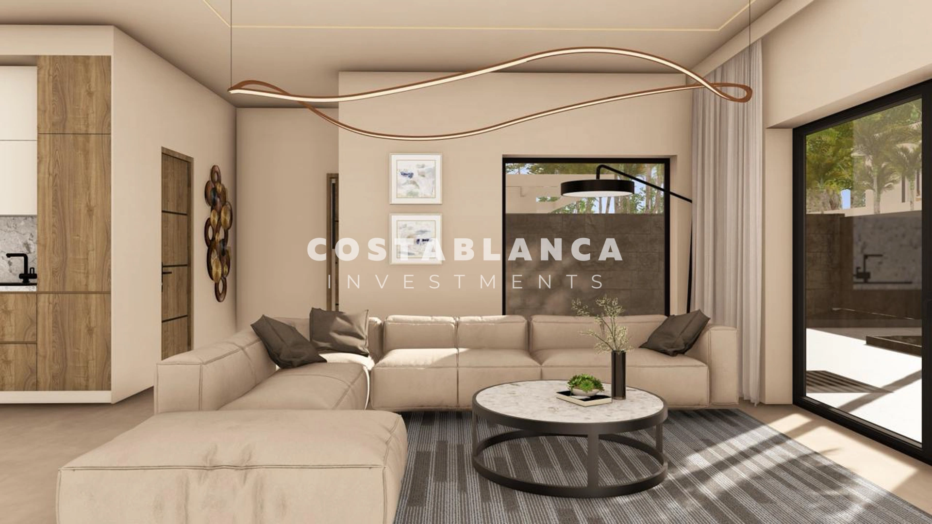 Villa de lujo moderna con piscina privada en La Marquesa en venta en Finestrat