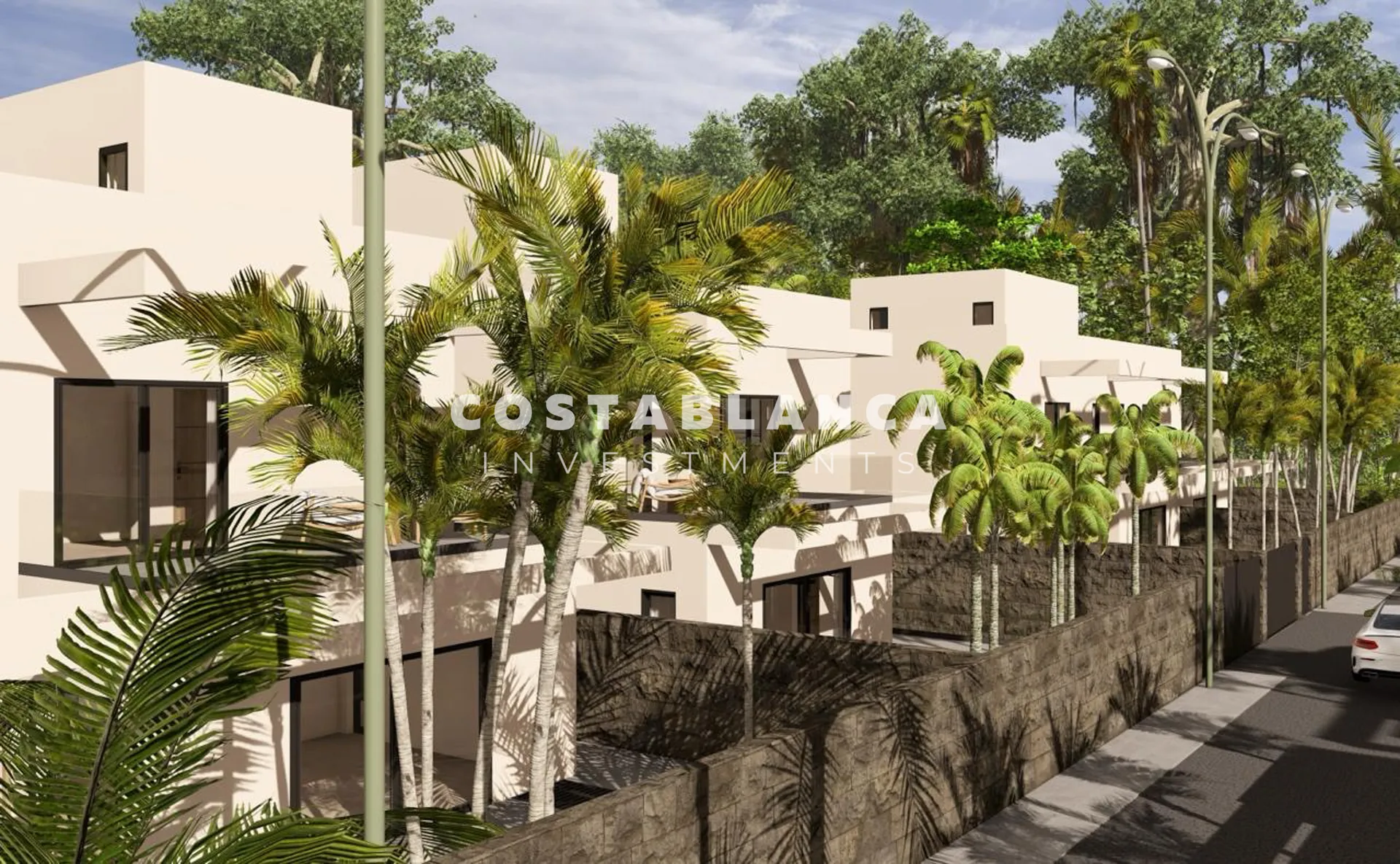 Villa de lujo moderna con piscina privada en La Marquesa en venta en Finestrat
