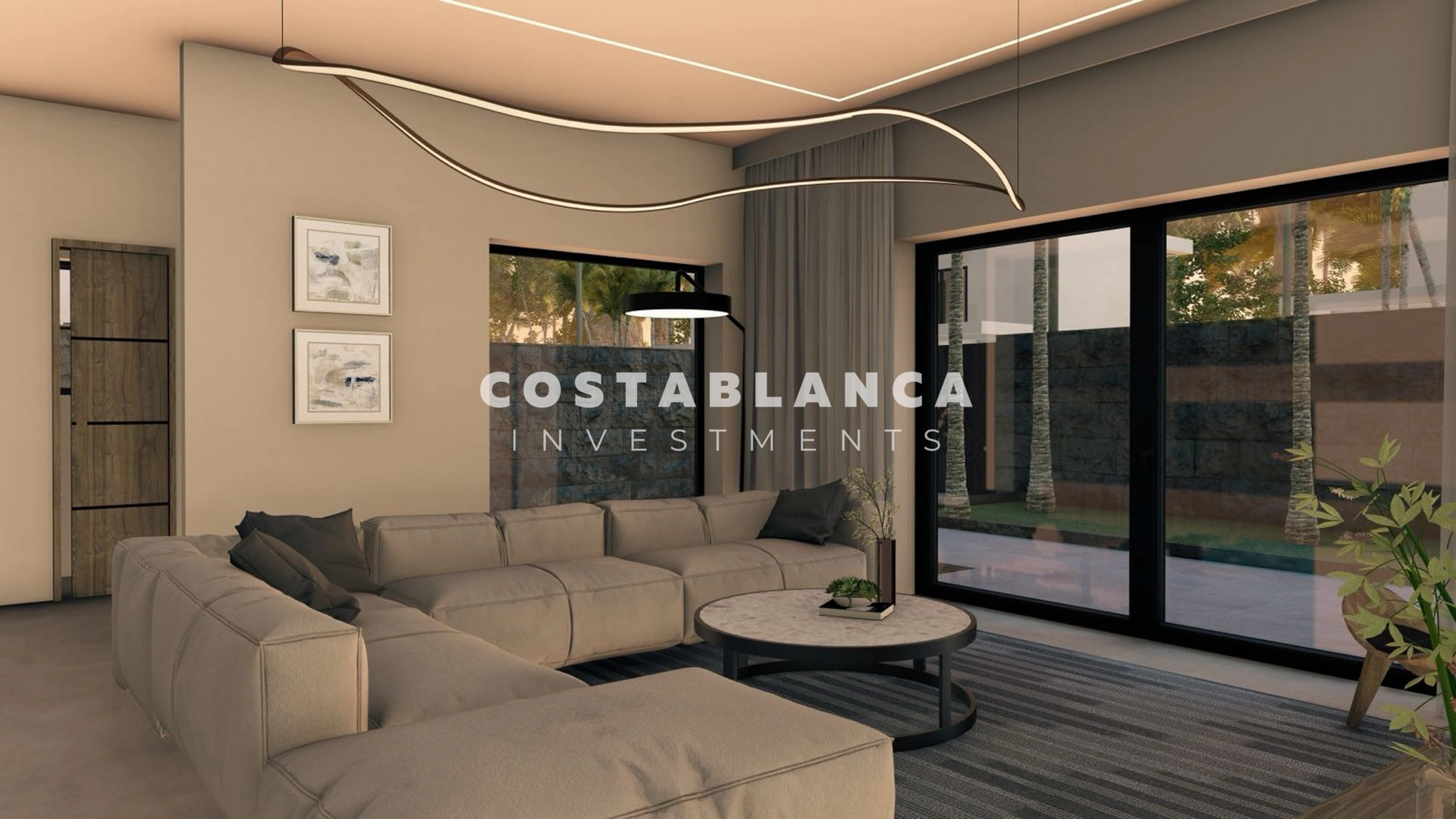 Villa de lujo moderna con piscina privada en La Marquesa en venta en Finestrat