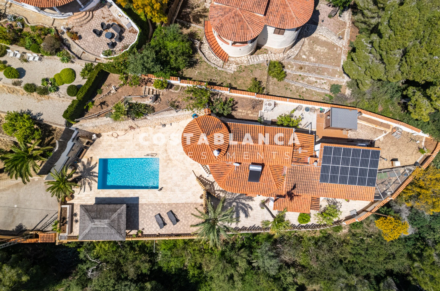 Mediterranean Home with Privacy and Views for sale in Benissa