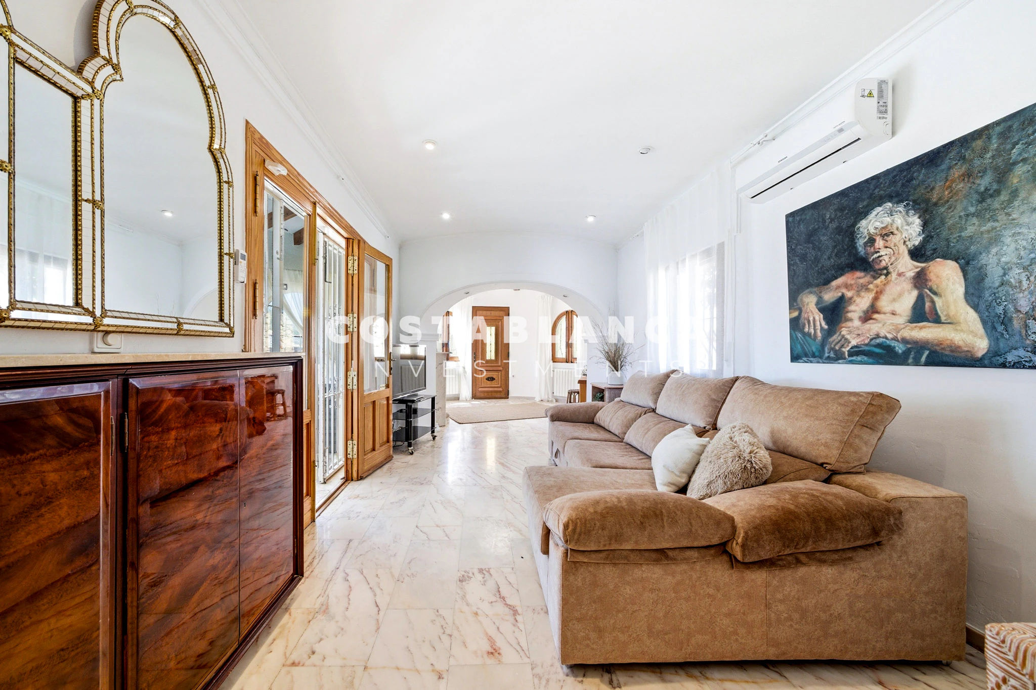 Mediterranean Home with Privacy and Views for sale in Benissa